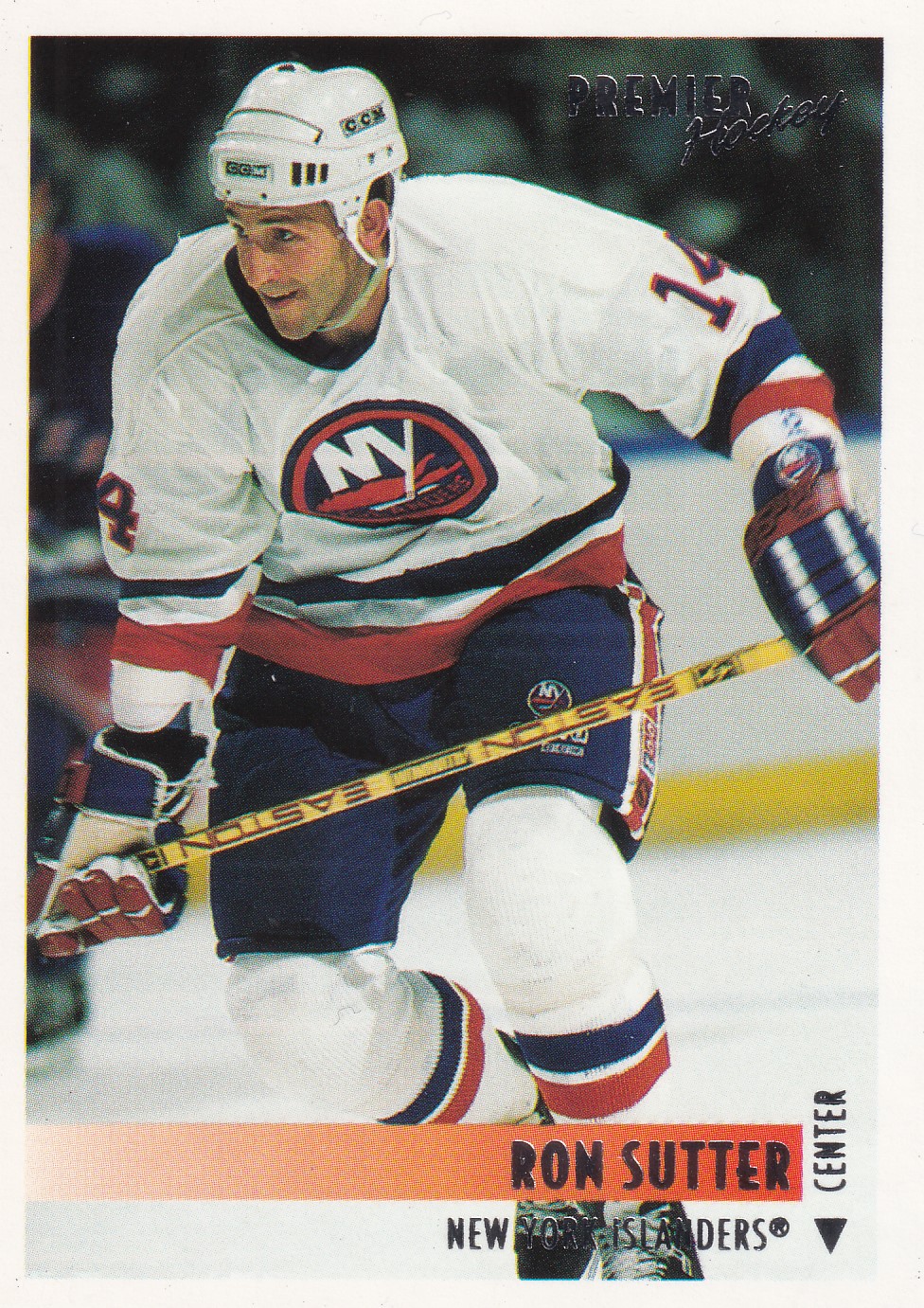 Ron Sutter - 1995/96 Topps Premier Series I. Hockey - #428