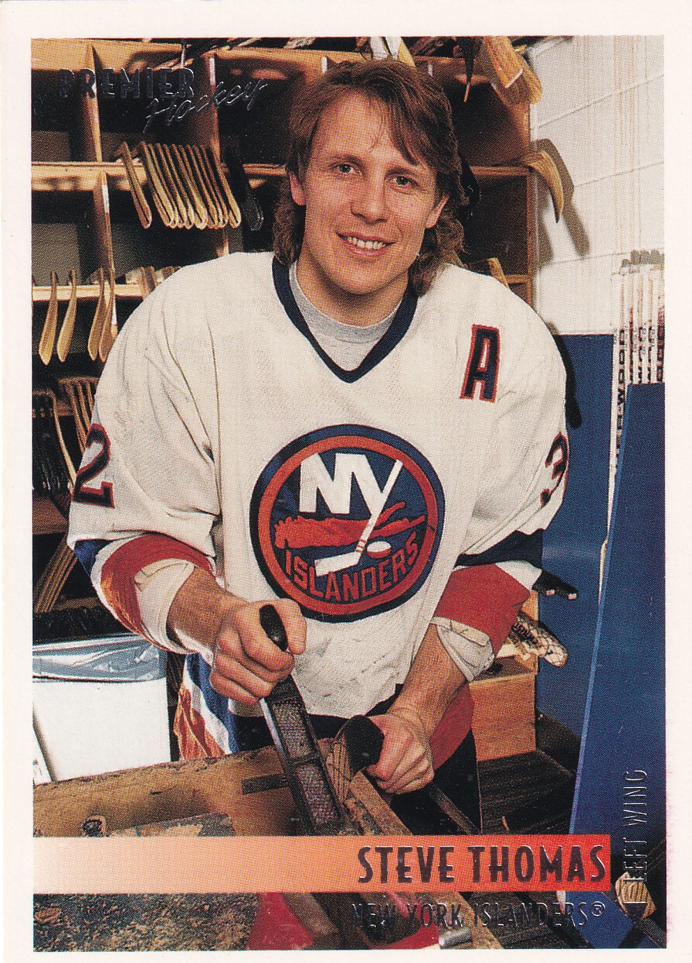 Steve Thomas - 1995/96 Topps Premier Series I. Hockey - #495