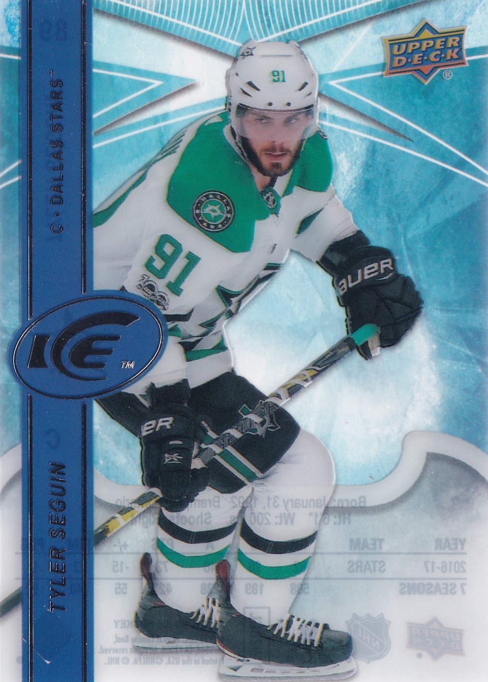 Tyler Seguin - 2017/18 UD Ice Hockey - #89