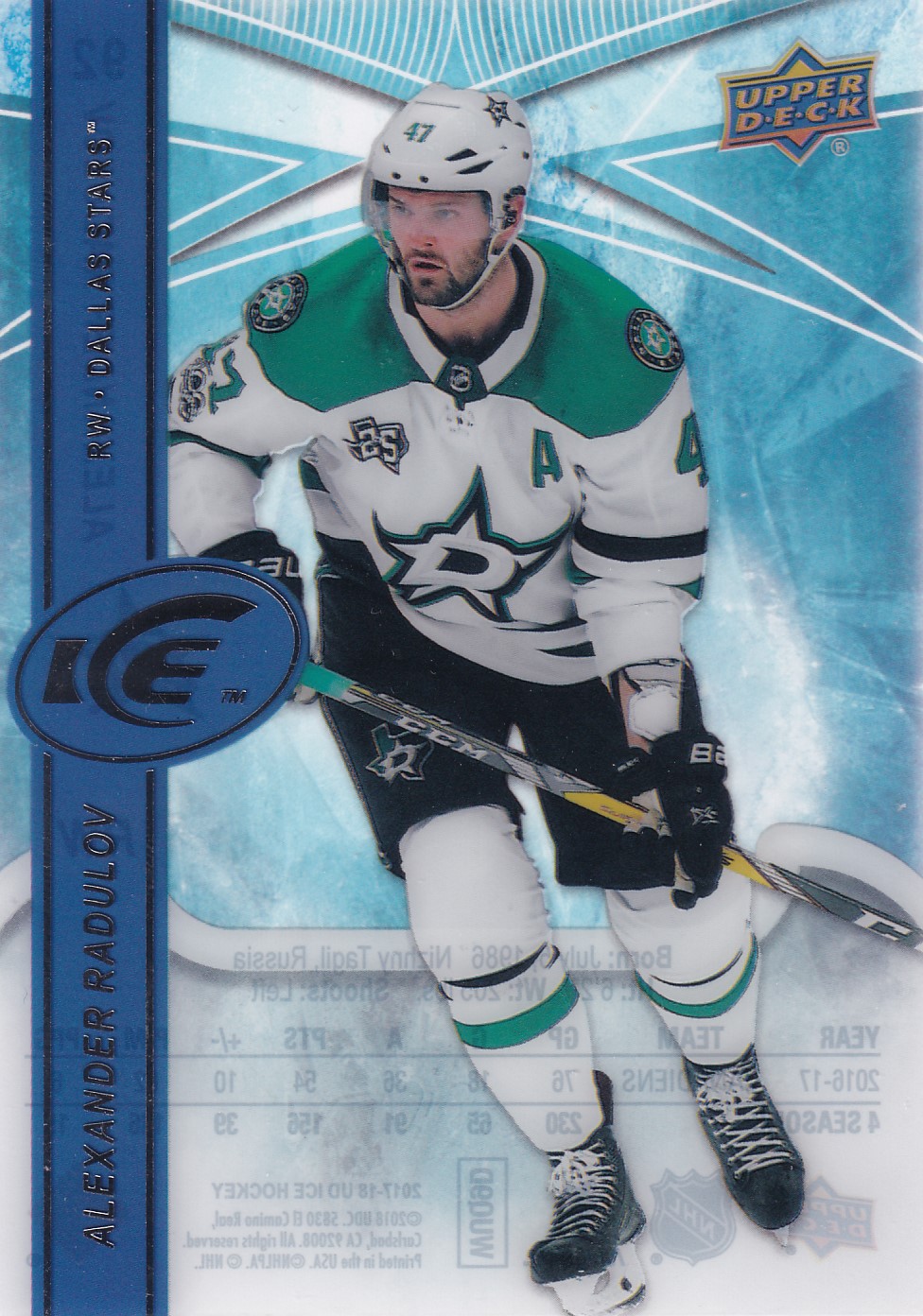 Alexander Radulov - 2017/18 UD Ice Hockey - #92