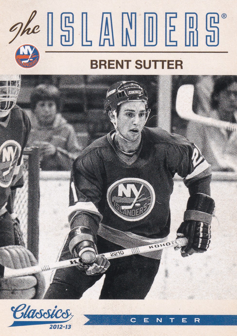Brent Sutter - 2012/13 Classics Signatures - #179