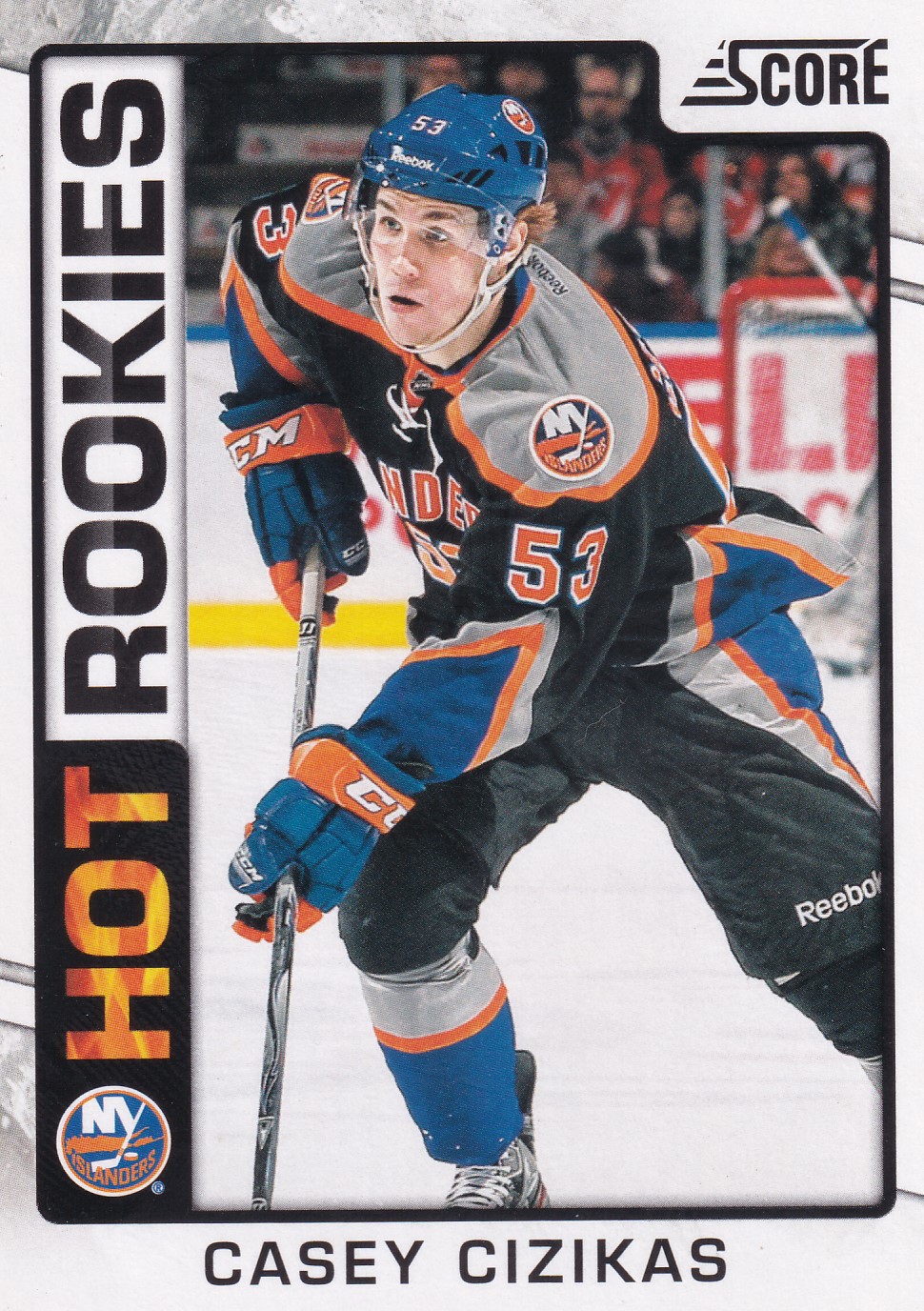 Casey Cizikas - 2012/13 Score Hockey - Hot Rookie - #514
