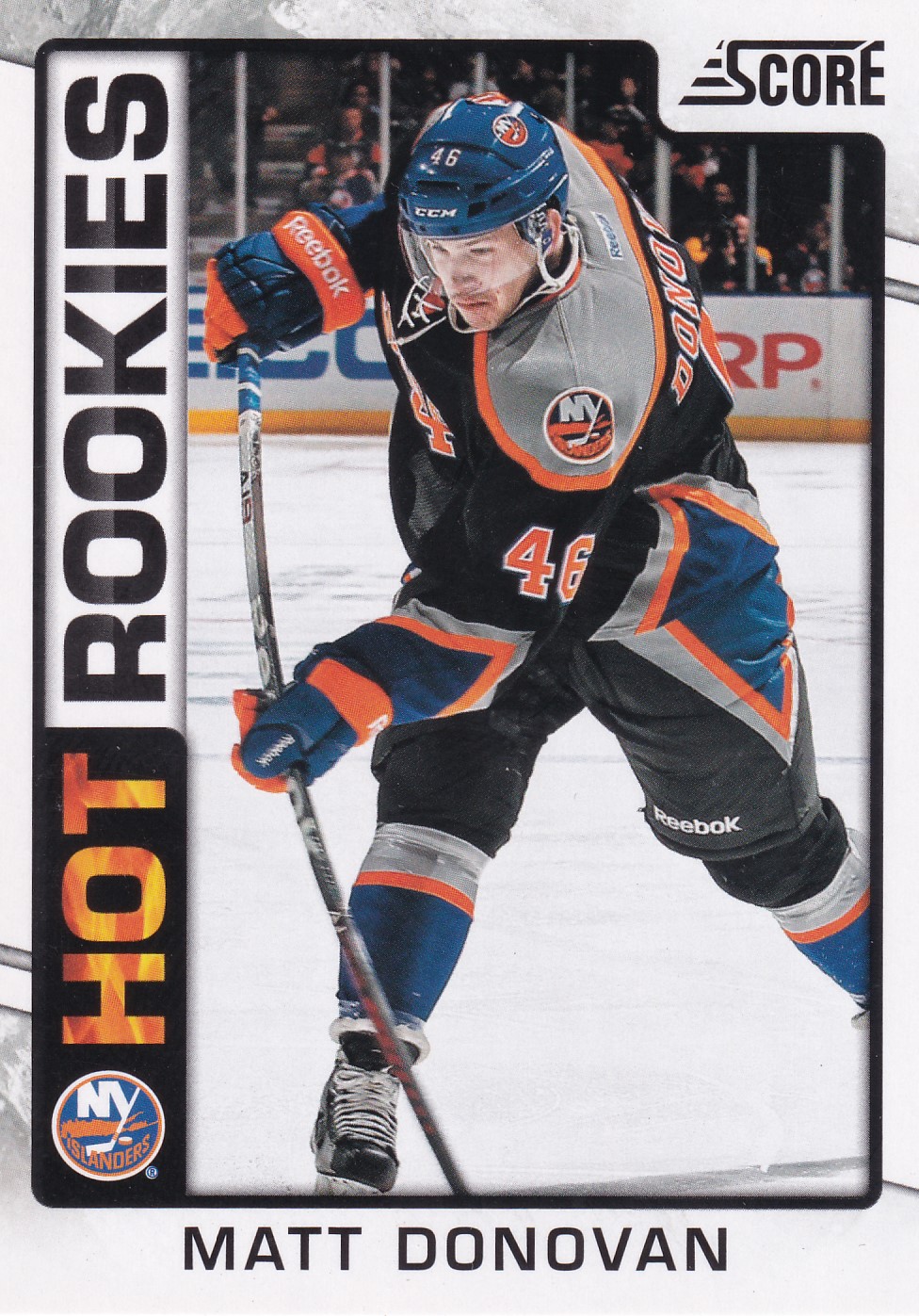 Matt Donovan - 2012/13 Score Hockey - Hot Rookie - #532