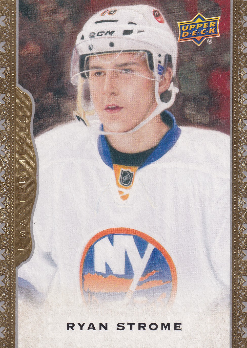 Ryan Strome - 2014/15 UD Masterpieces Hockey - #56
