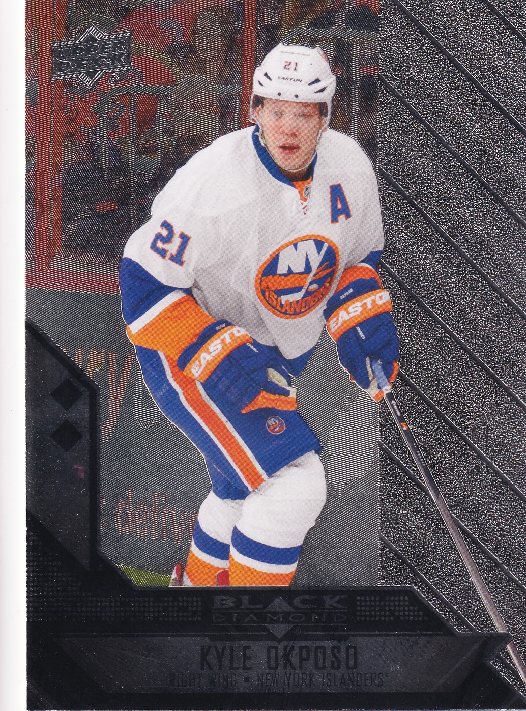 Kyle Okposo - 2014/15 Black Diamond Hockey - #122