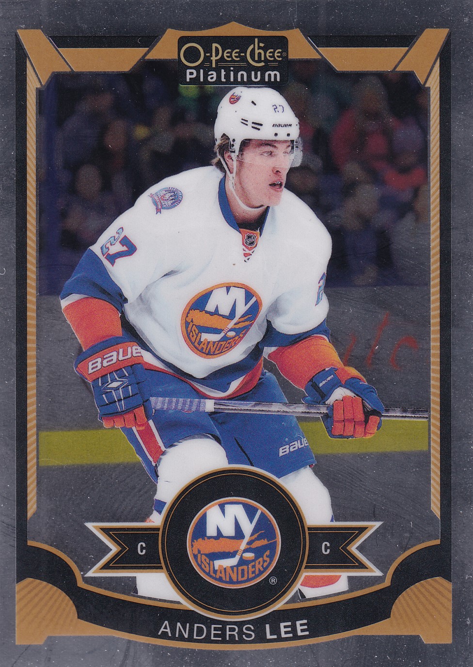 Anders Lee - 2015/16 OPC Platinum Hockey - #14