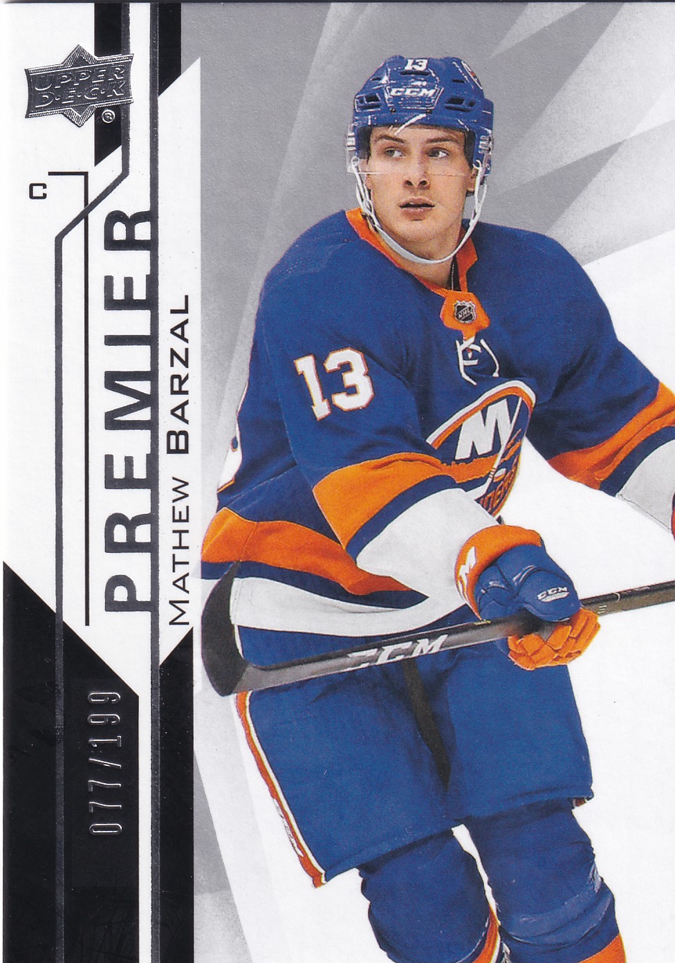 Mathew Barzal - 2018/19 Premier Hockey /199 #37