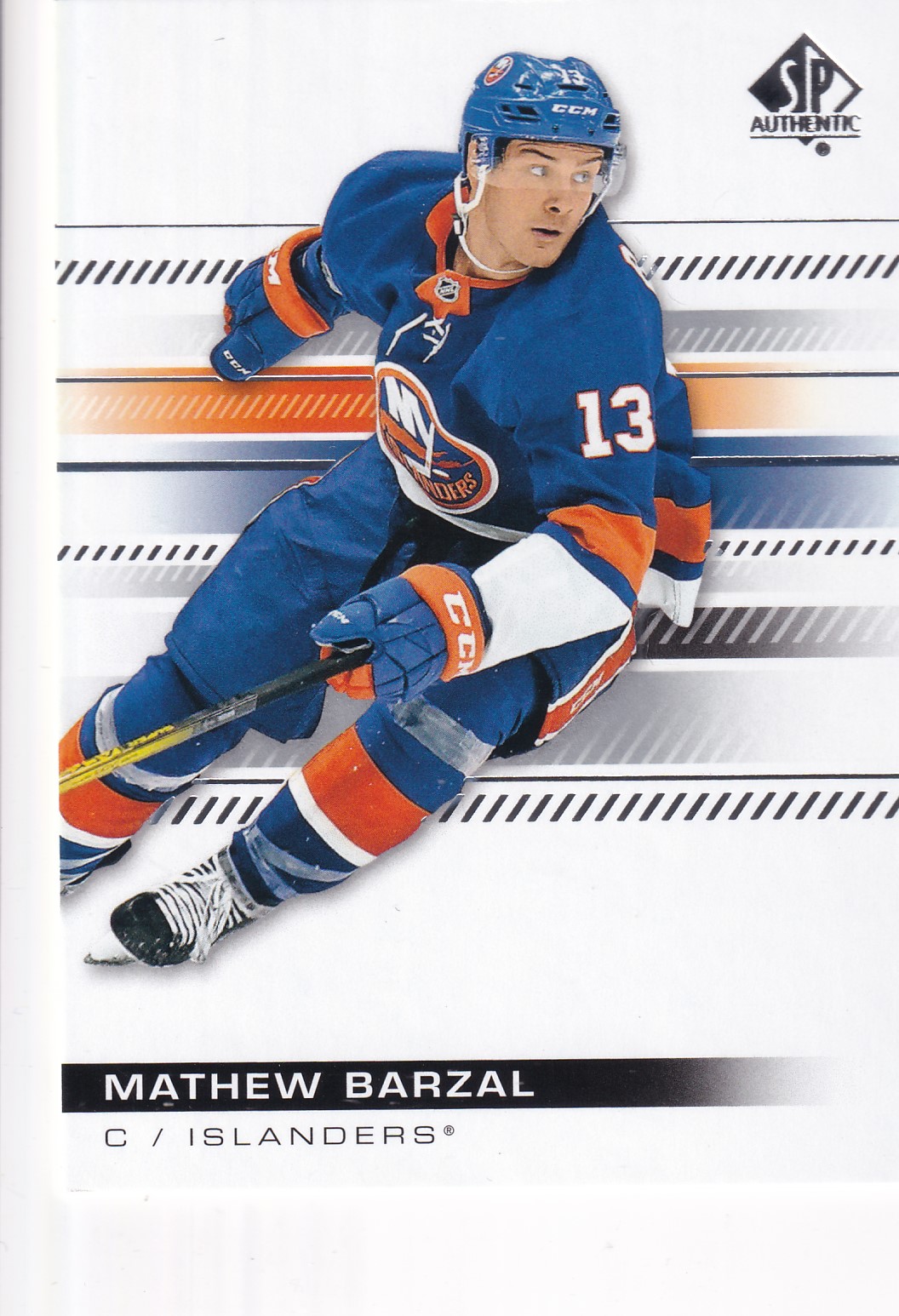 Mathew Barzal - 2019/20 SP Authentic Hockey - #93