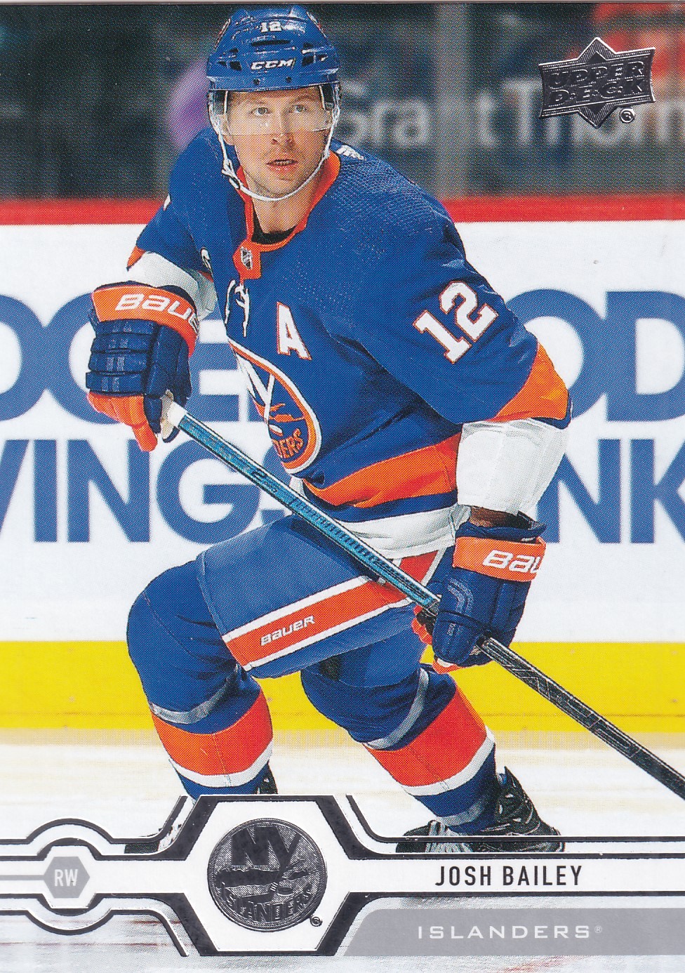 Josh Bailey - 2019/20 UD Series I. Hockey - #92