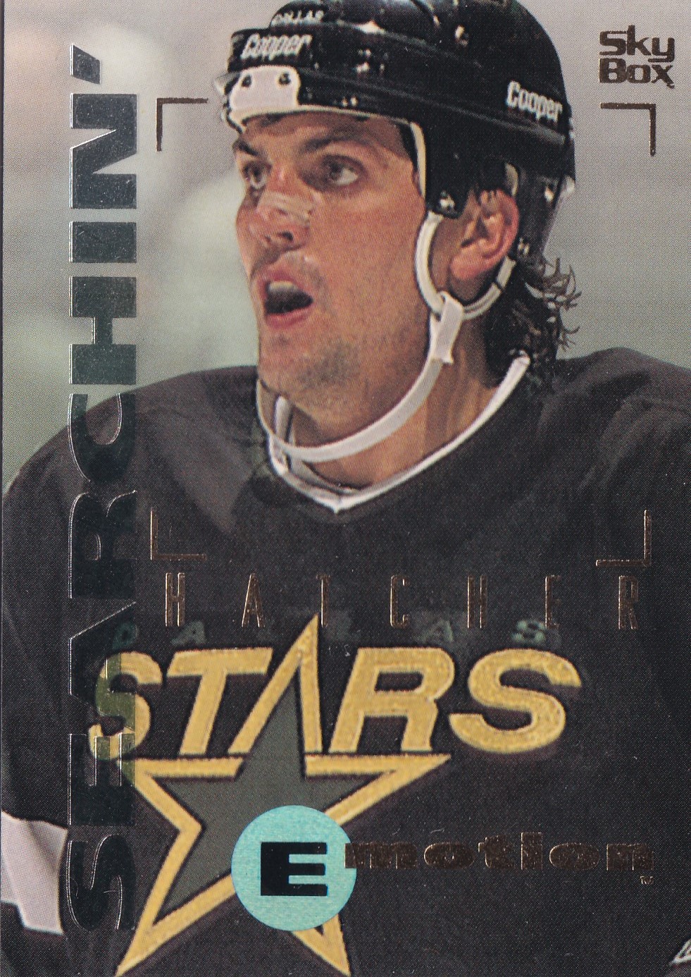 Kevin Hatcher - 1995/96 SkyBox Emotion - #48