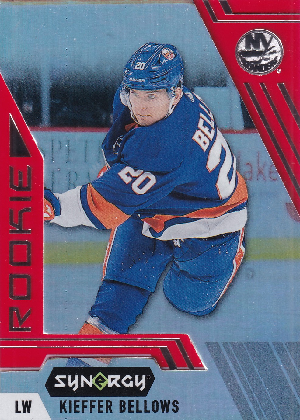 Kieffer Bellows - 2020/21 UD Synergy Hockey - Red - RC - #102