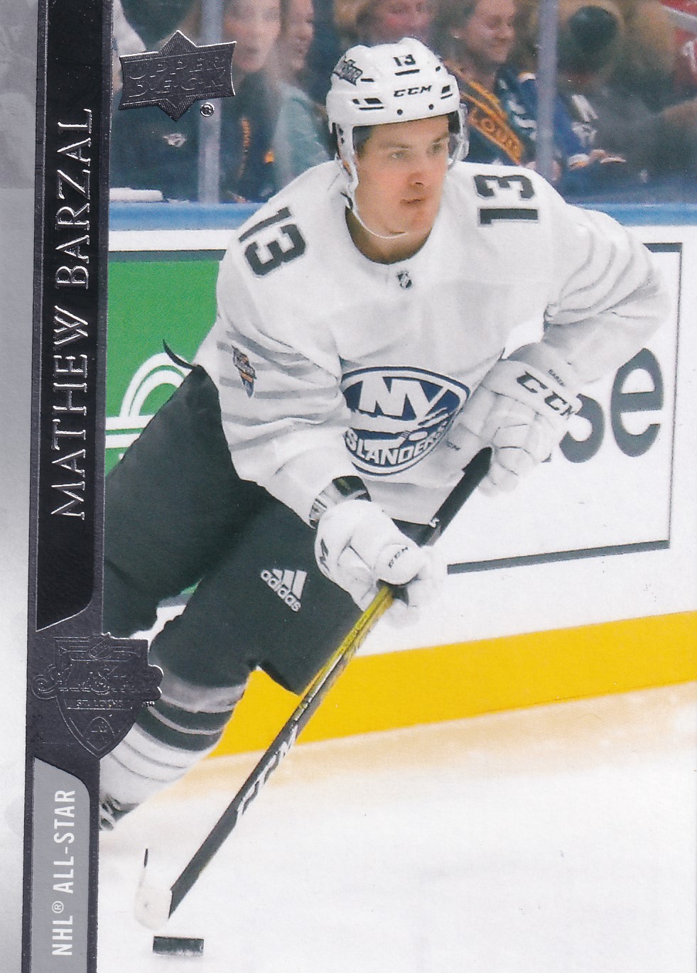 Mathew Barzal - 2020/21 UD Extended Hockey - #666