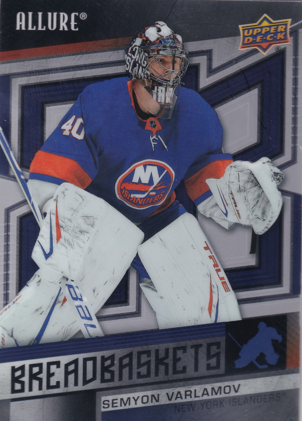 Semyon Varlamov - 2021/22 UD Allure Hockey - Breadbaskets - #BB-8