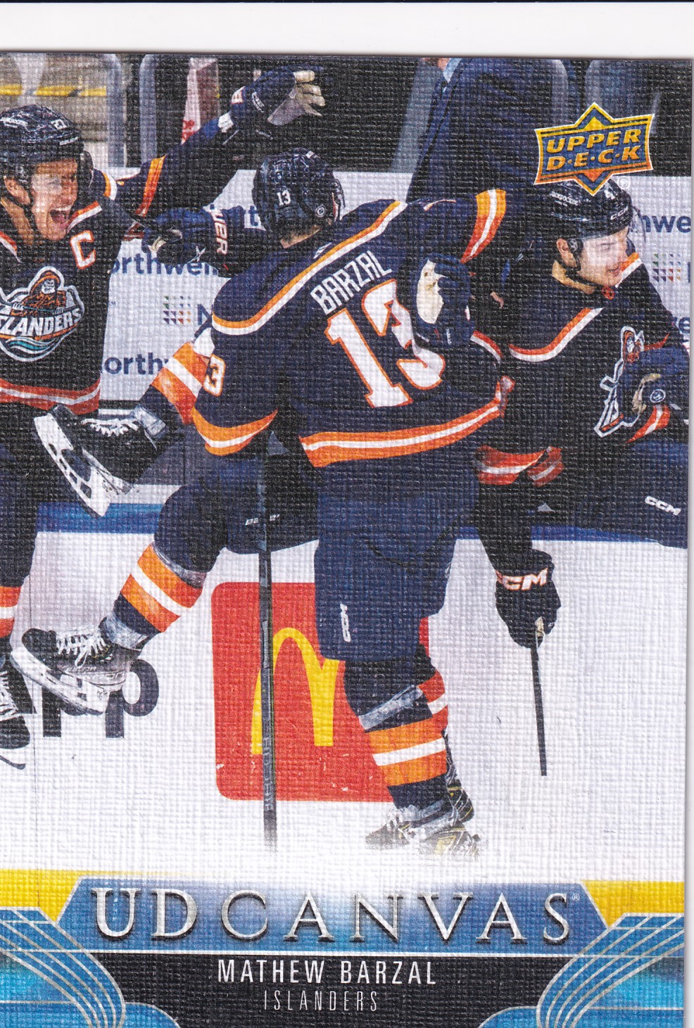 Mathew Barzal - 2023/24 UD Series II. Hockey - UD Canvas - #C173