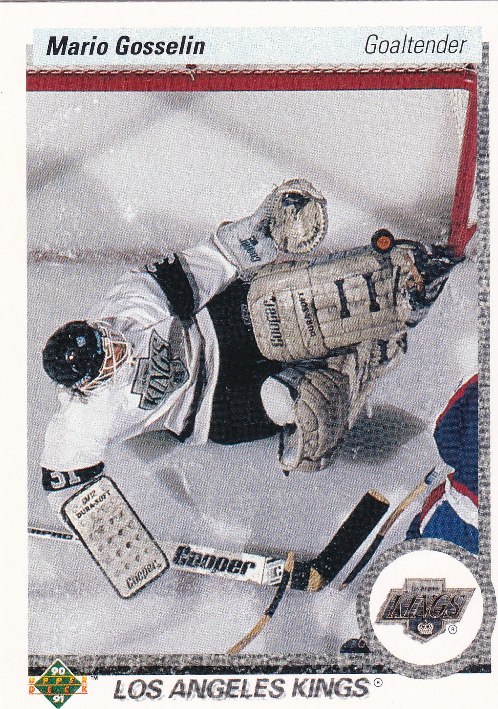 Mario Gosselin - 1990/91 Upper Deck Hockey - #91
