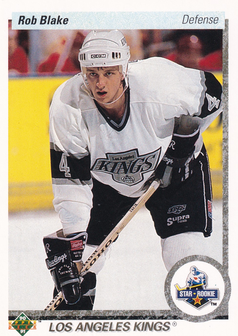 Rob Blake - 1990/91 Upper Deck Hockey - #45