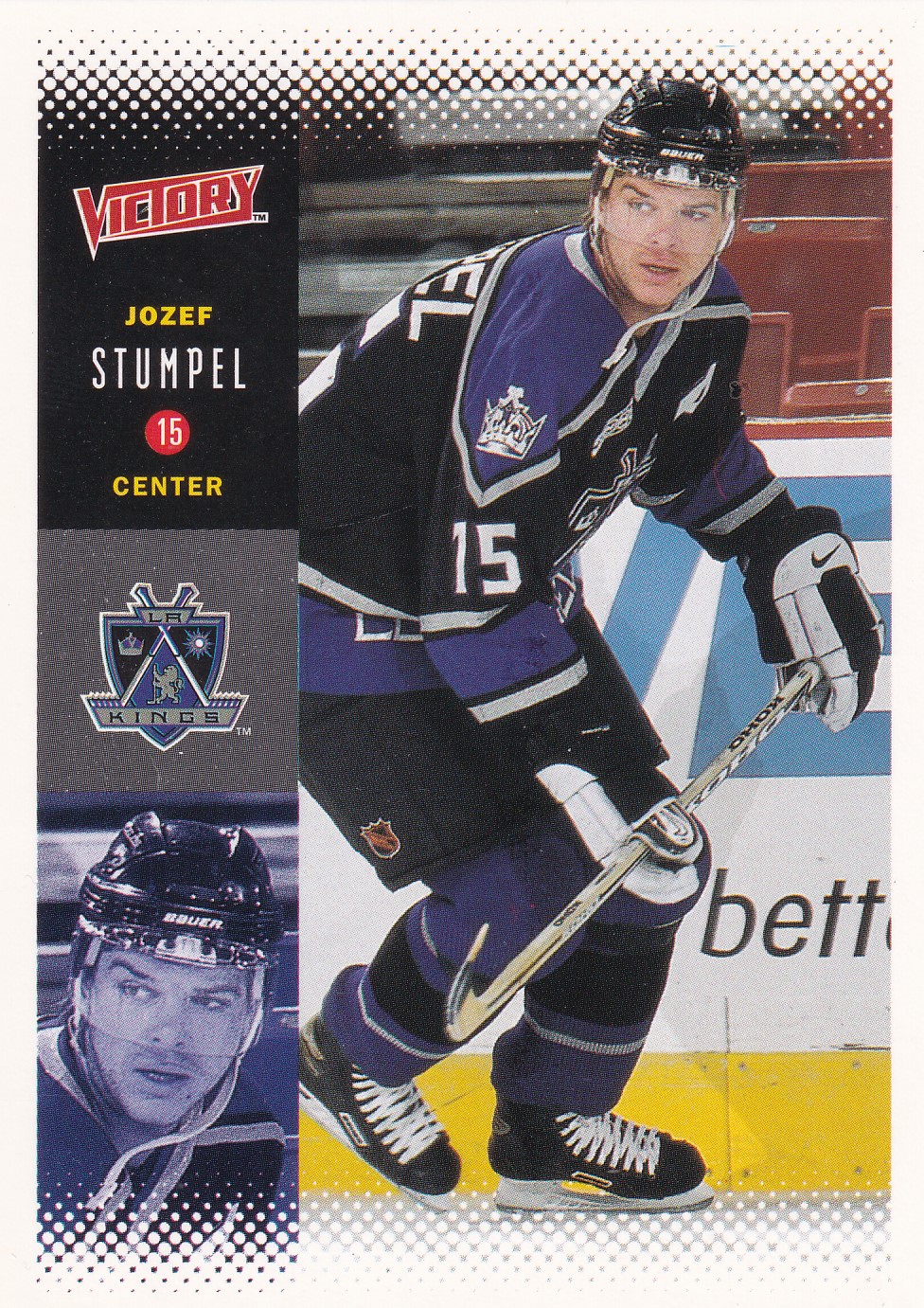 Jozef Stumpel - 2000/01 Victory Hockey - #112