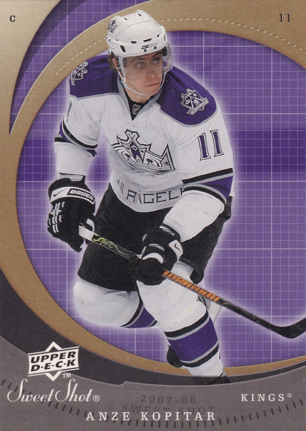 Anze Kopitar - 2007/08 Sweet Shot Hockey - #6