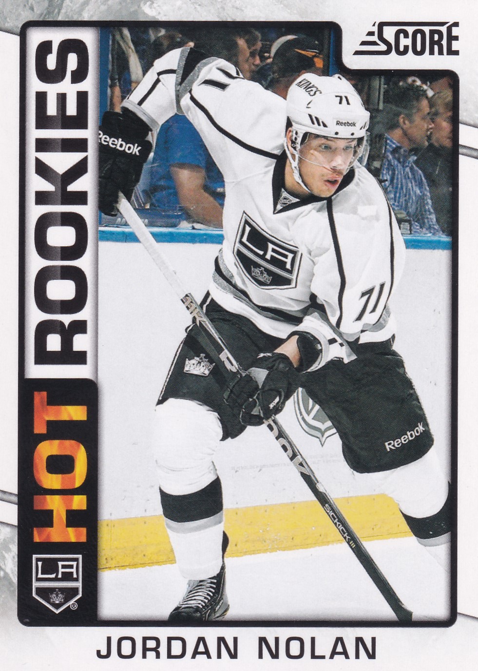Jordan Nolan - 2012/13 Score Hockey - Hot Rookies - #508