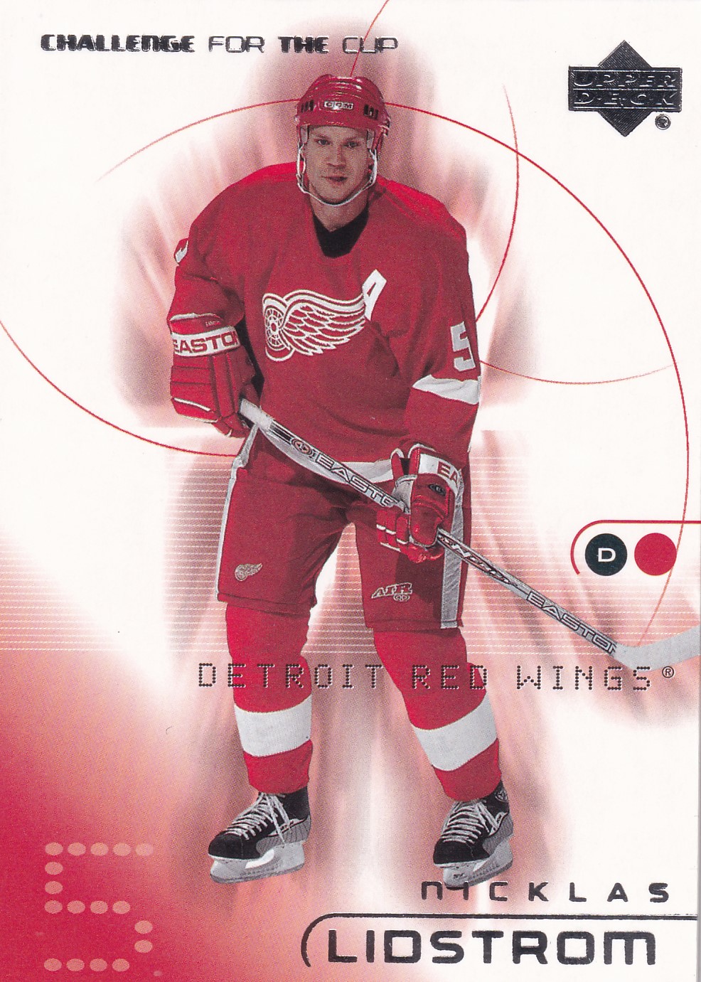 Nicklas Lidstrom - 2001/02 UD Challenge For The Cup - #30
