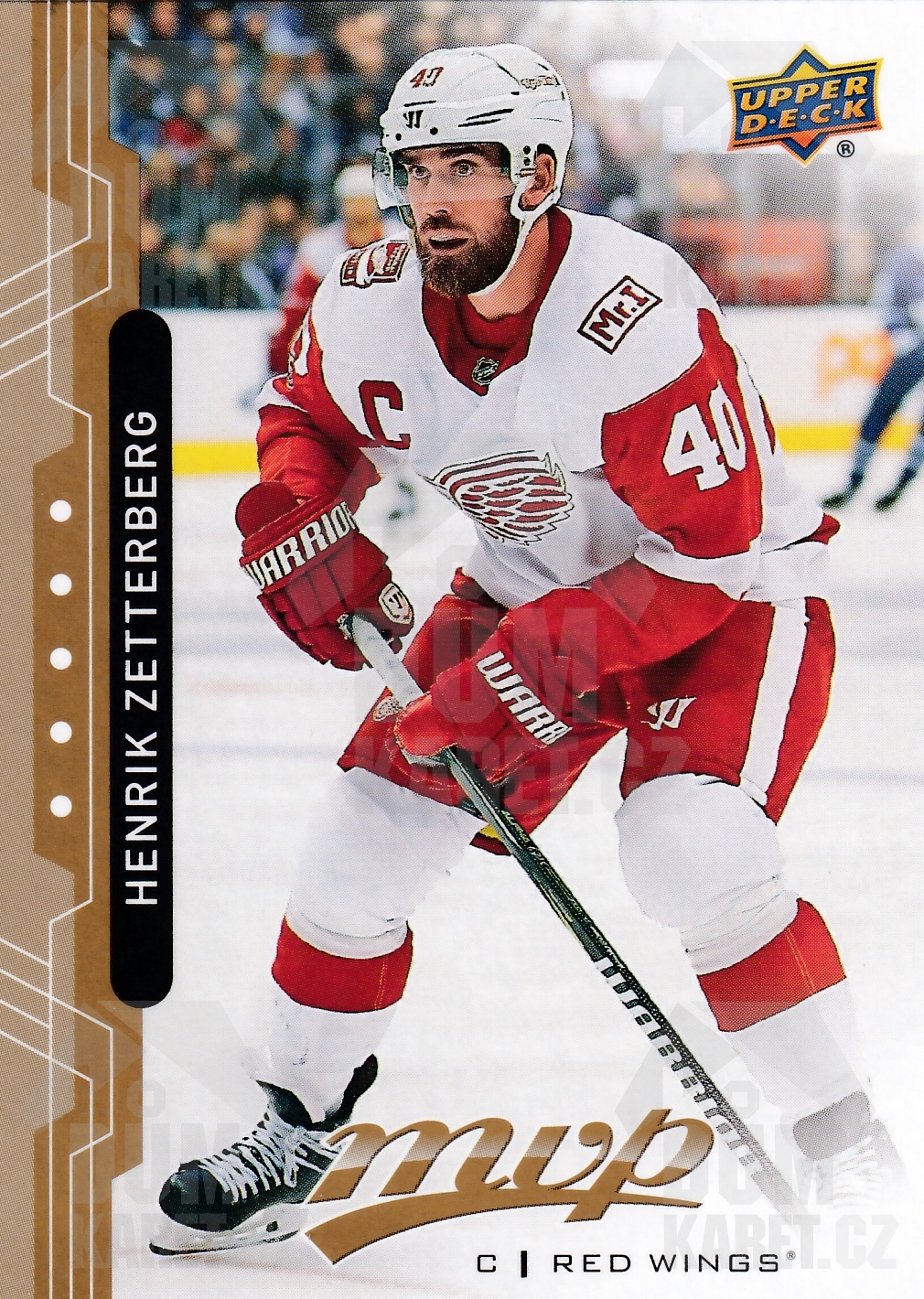 Henrik Zetterberg - 2018/19 MVP Hockey - #40