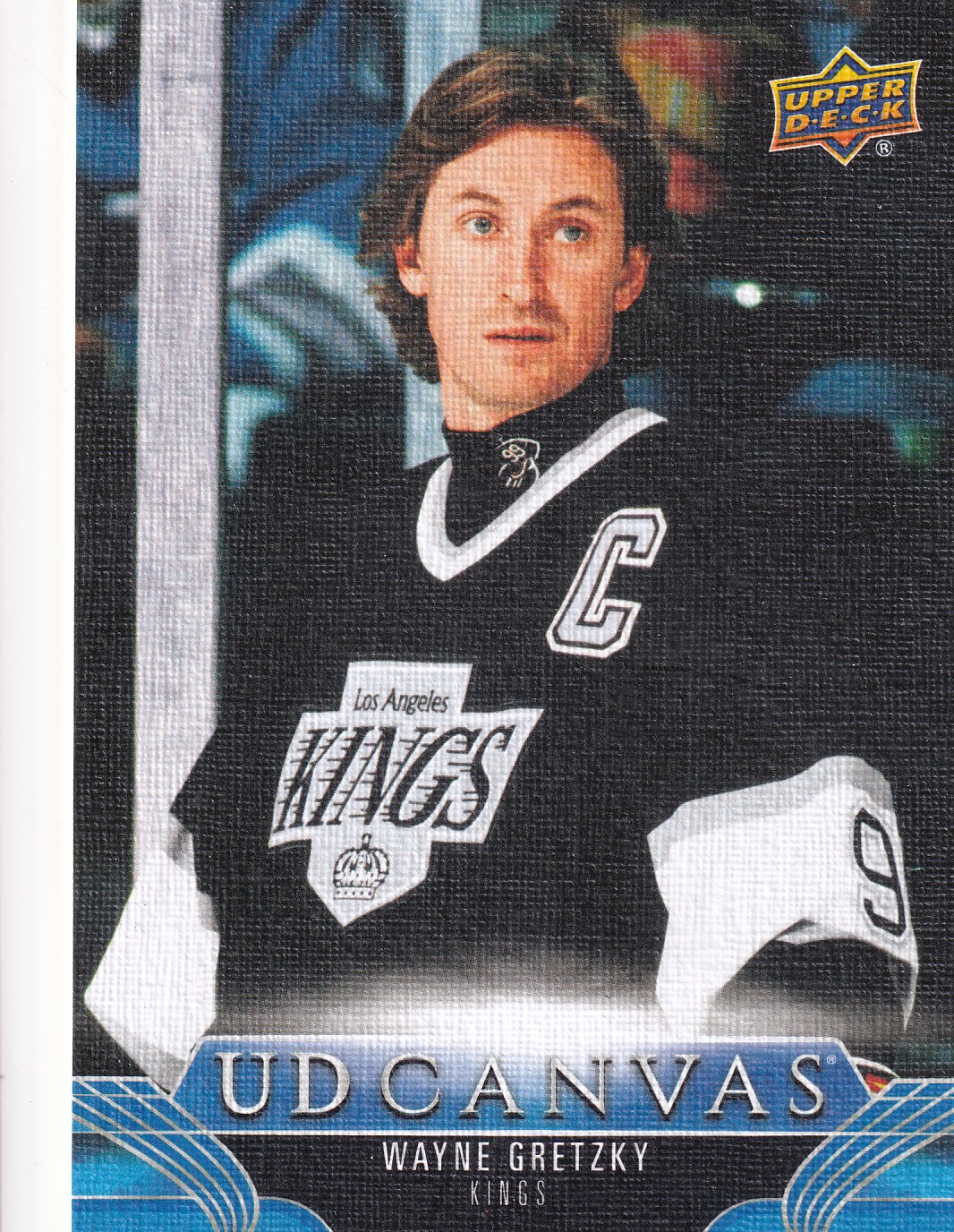 Wayne Gretzky - 2023/24 UD Series II. Hockey - UD Canvas - #C241