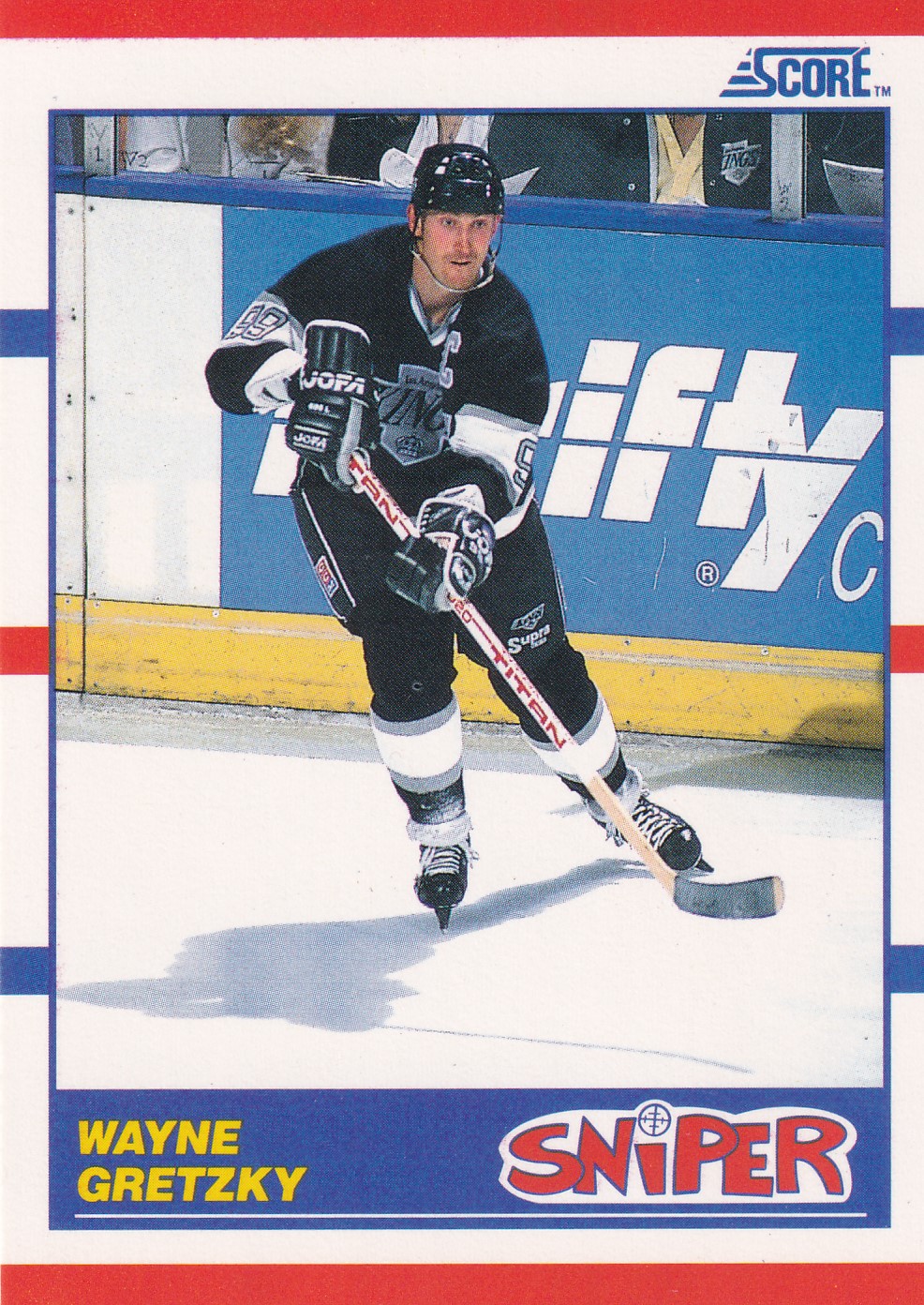 Wayne Gretzky - 1990/91 Score - Sniper - #336