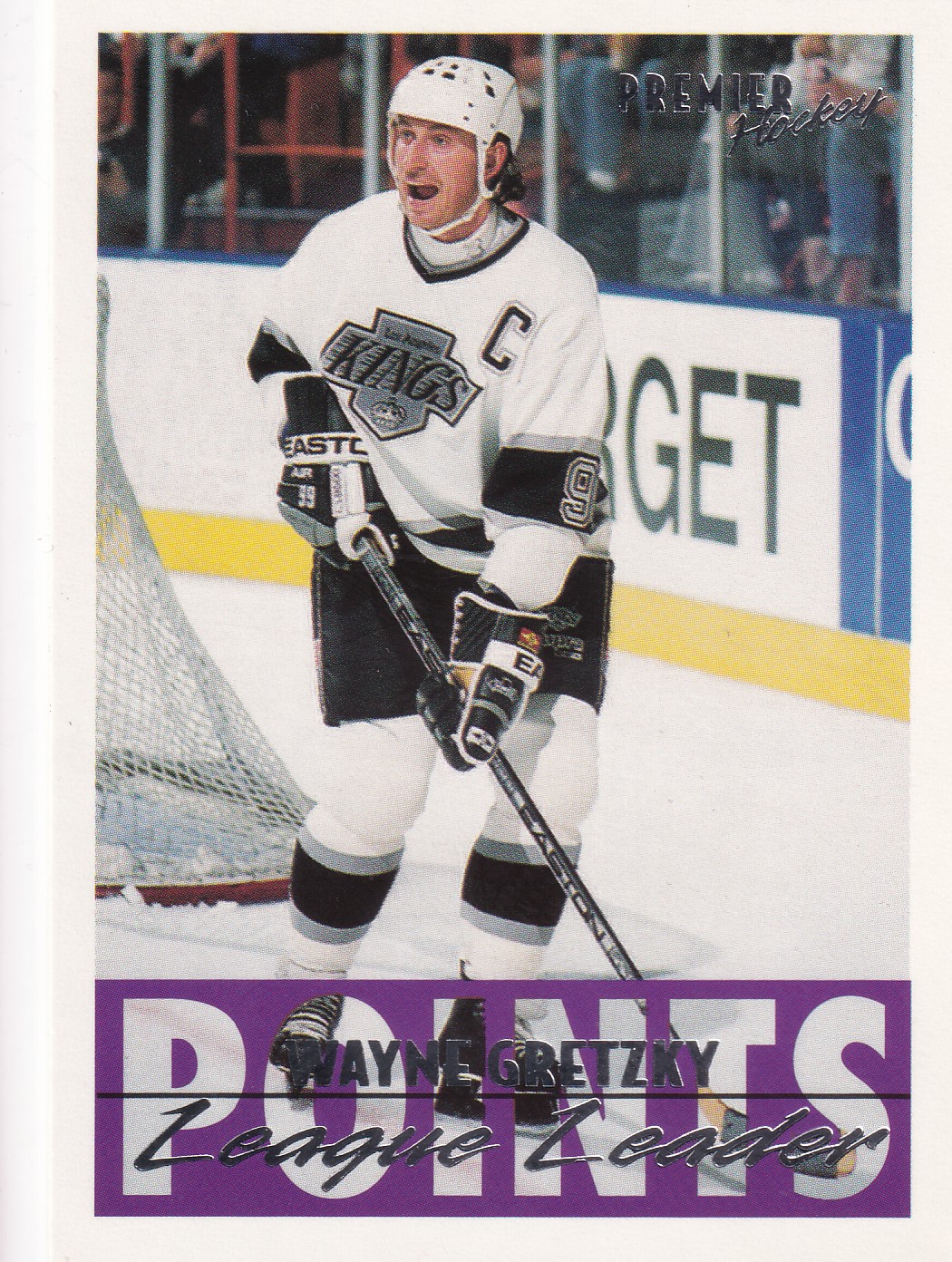 Wayne Gretzky - 1994/95 Topps Premier Series I. Hockey - League Leader Points - #150