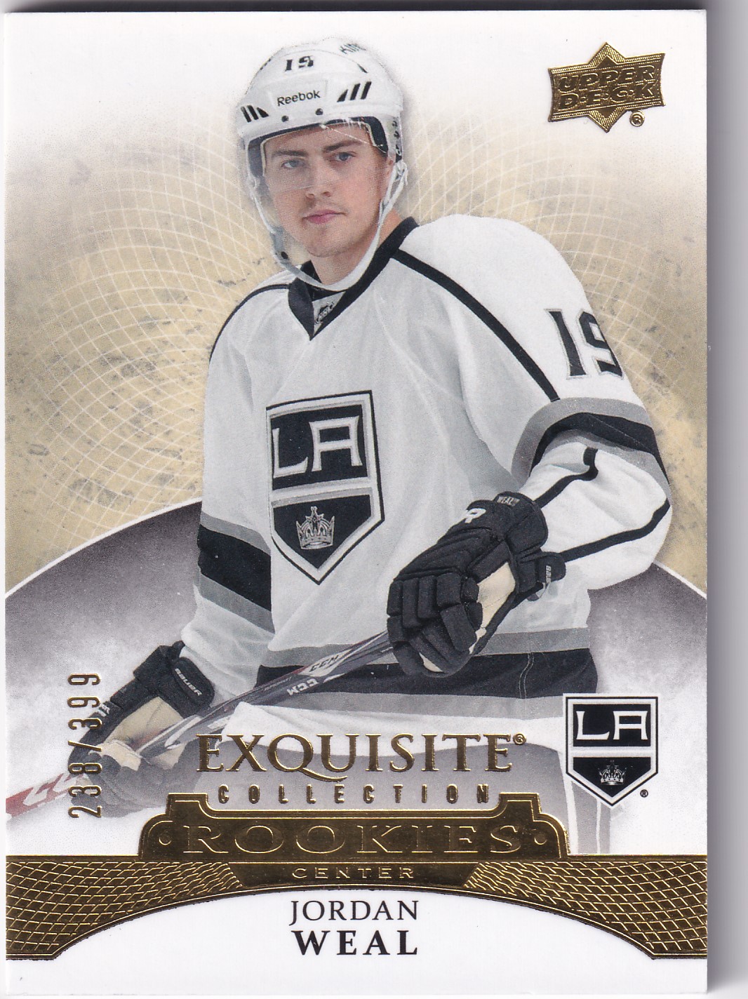 Jordan Weal - 2015/16 Exquisite Collection Hockey - Rookies - #R-21
