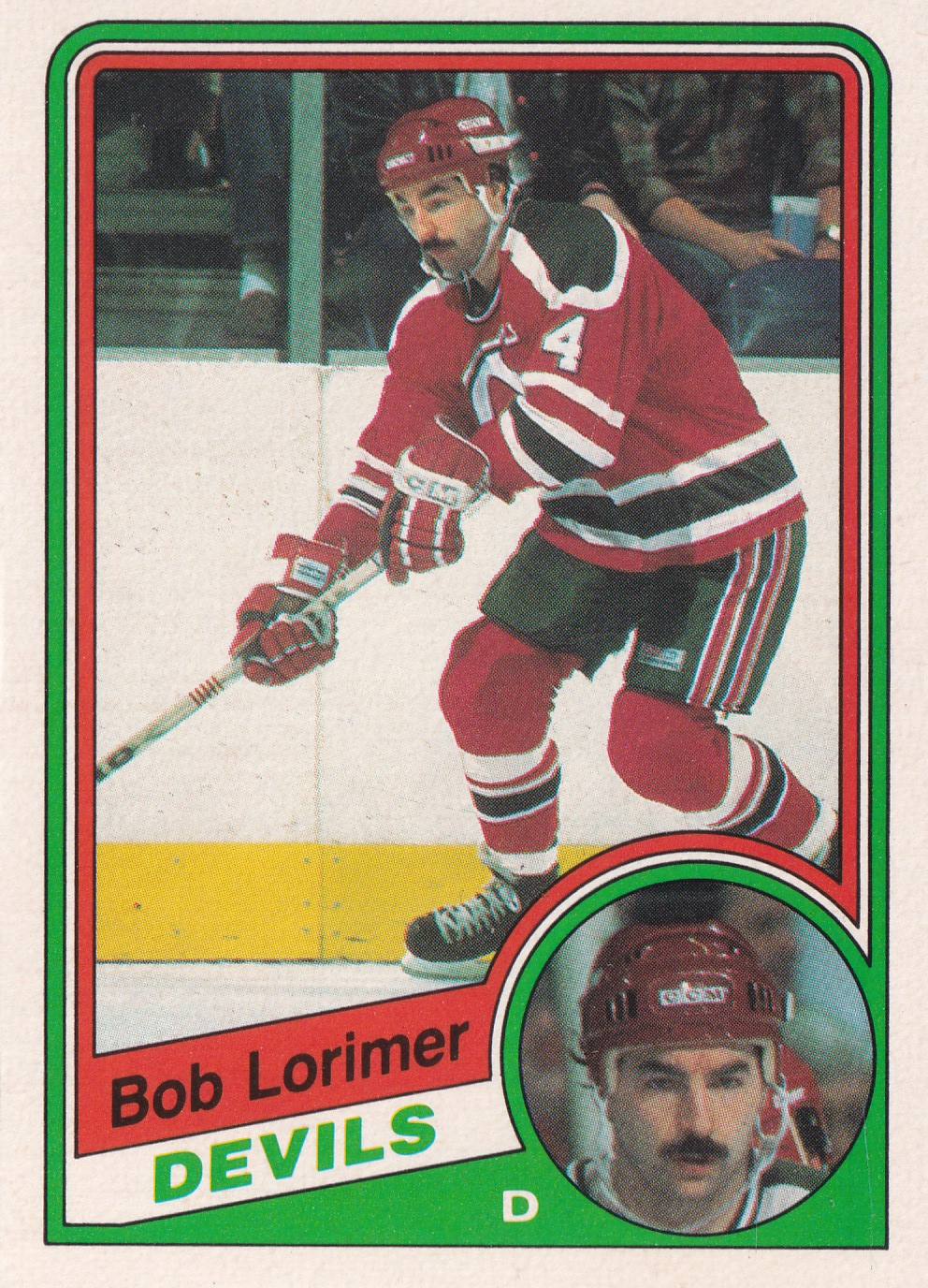 Bob Lorimer - 1984/85 O-Pee-Chee Hockey - #114