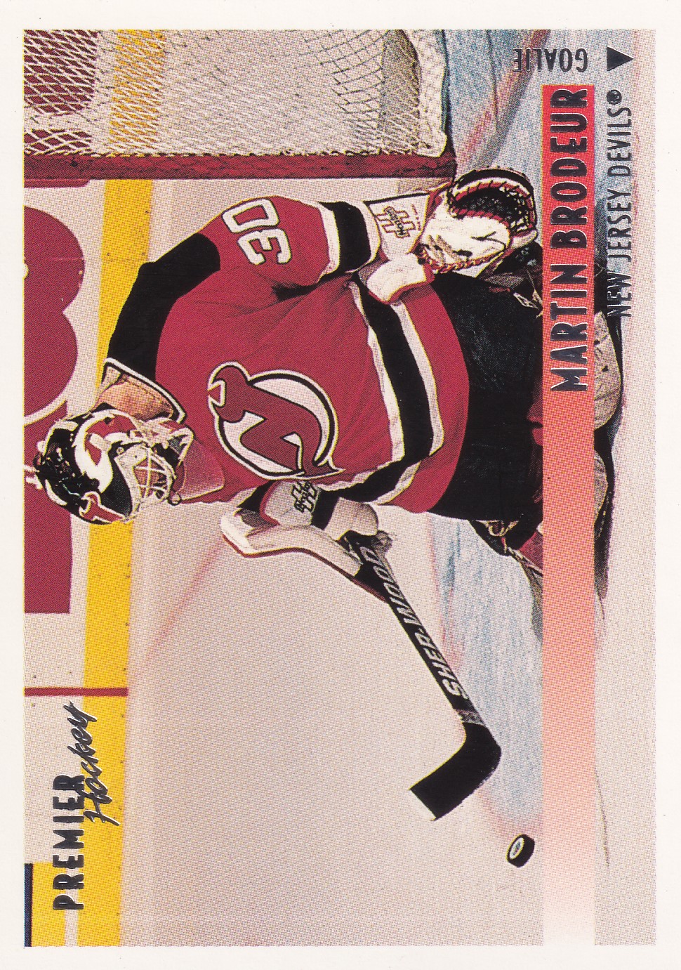 Martin Brodeur - 1994/95 Topps Premier Series II. Hockey - #470