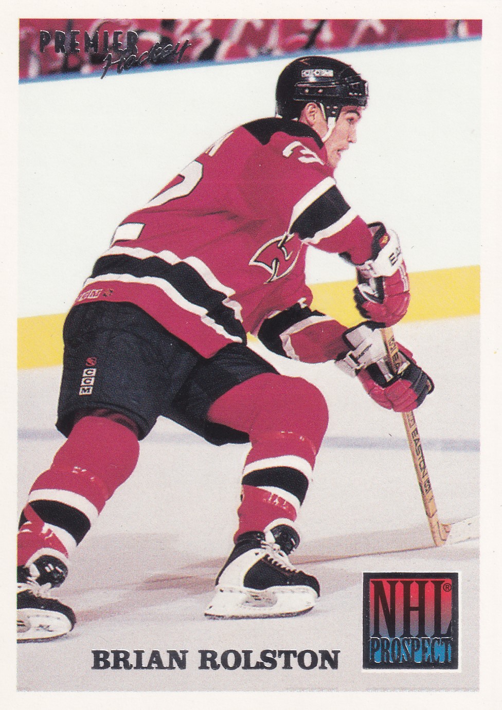 Brian Rolston - 1994/95 Topps Premier Series II. - NHL Prospect - #438