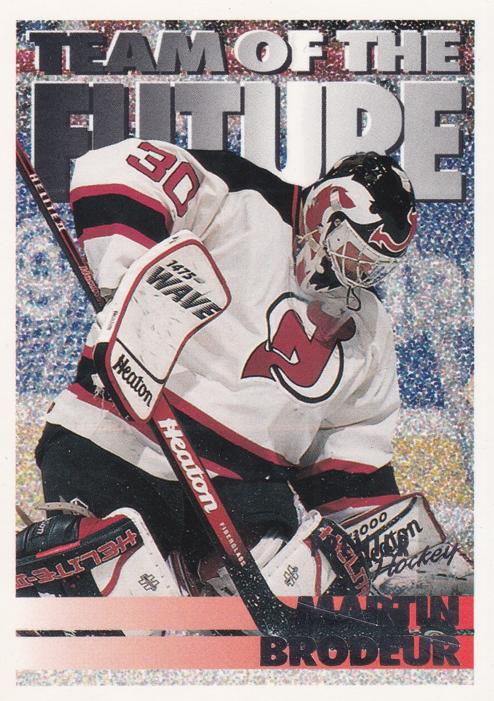 Martin Brodeur - 1994/95 Topps Premier Series II. Hockey - TOTF - #380