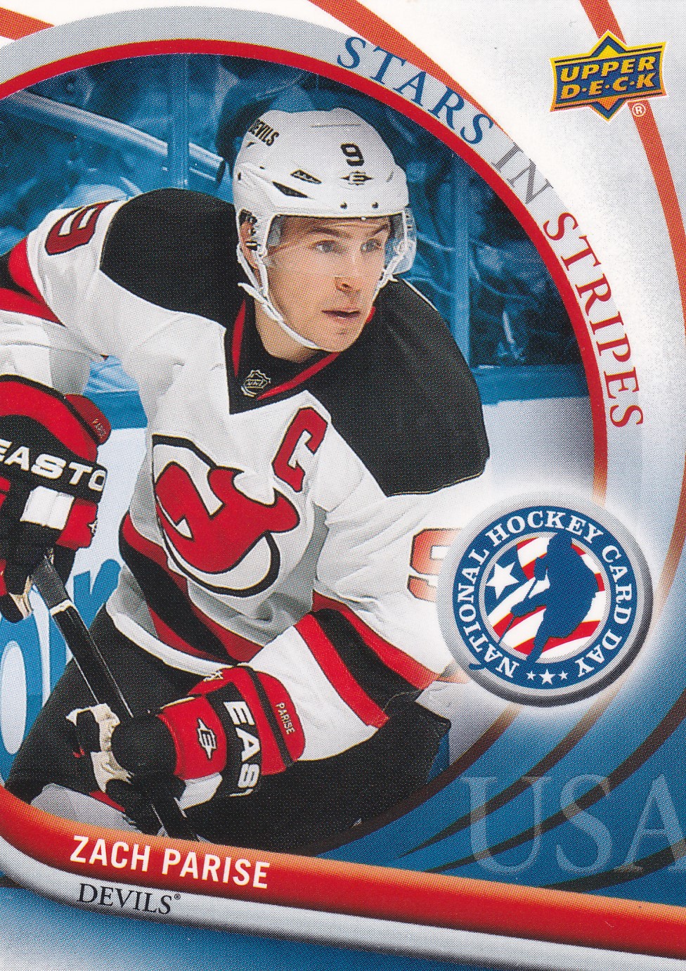 Zach Parise - 2011/12 UD National Hockey Card Day USA - #10