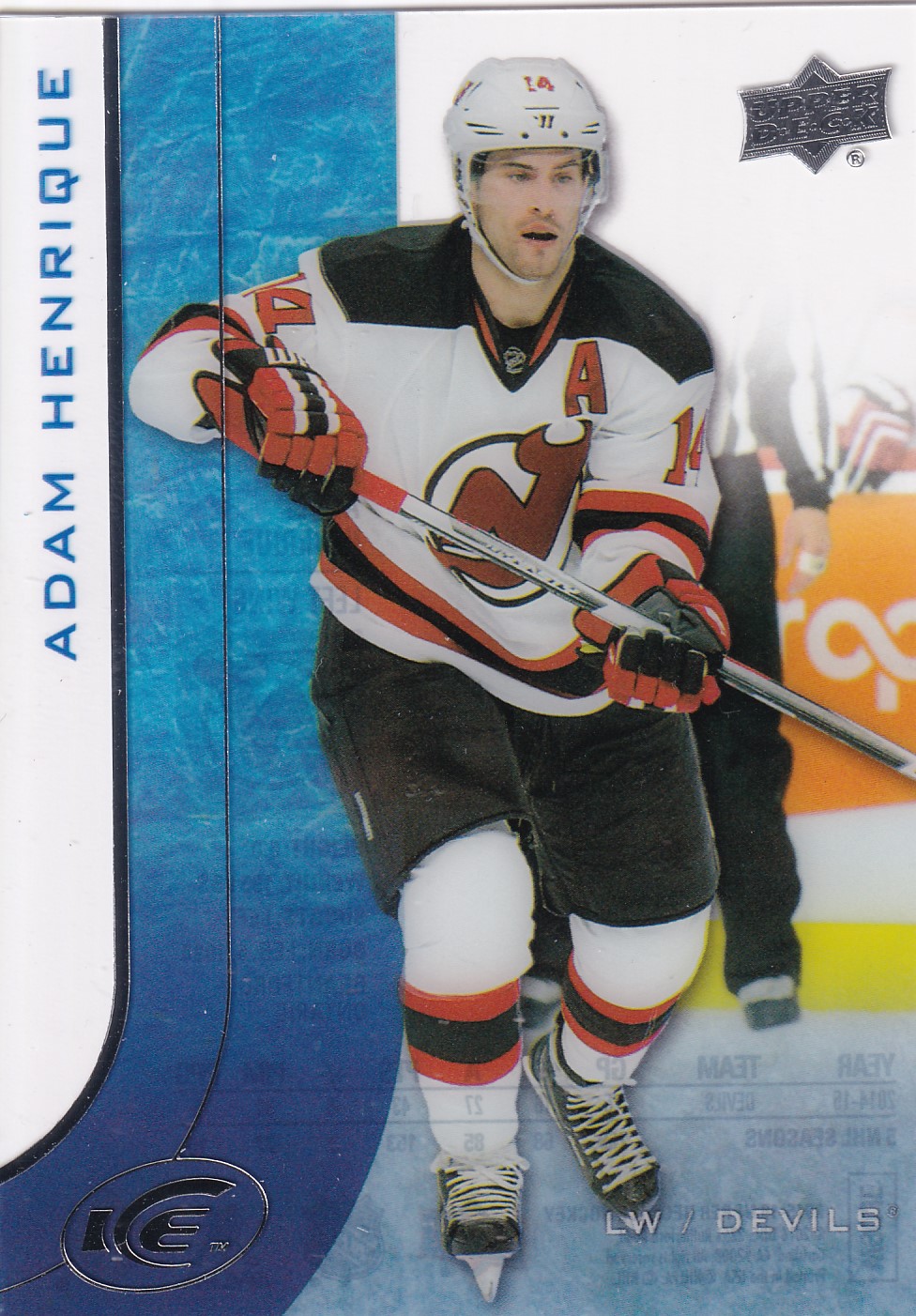 Adam Henrique - 15/16 UD Ice Hockey #21