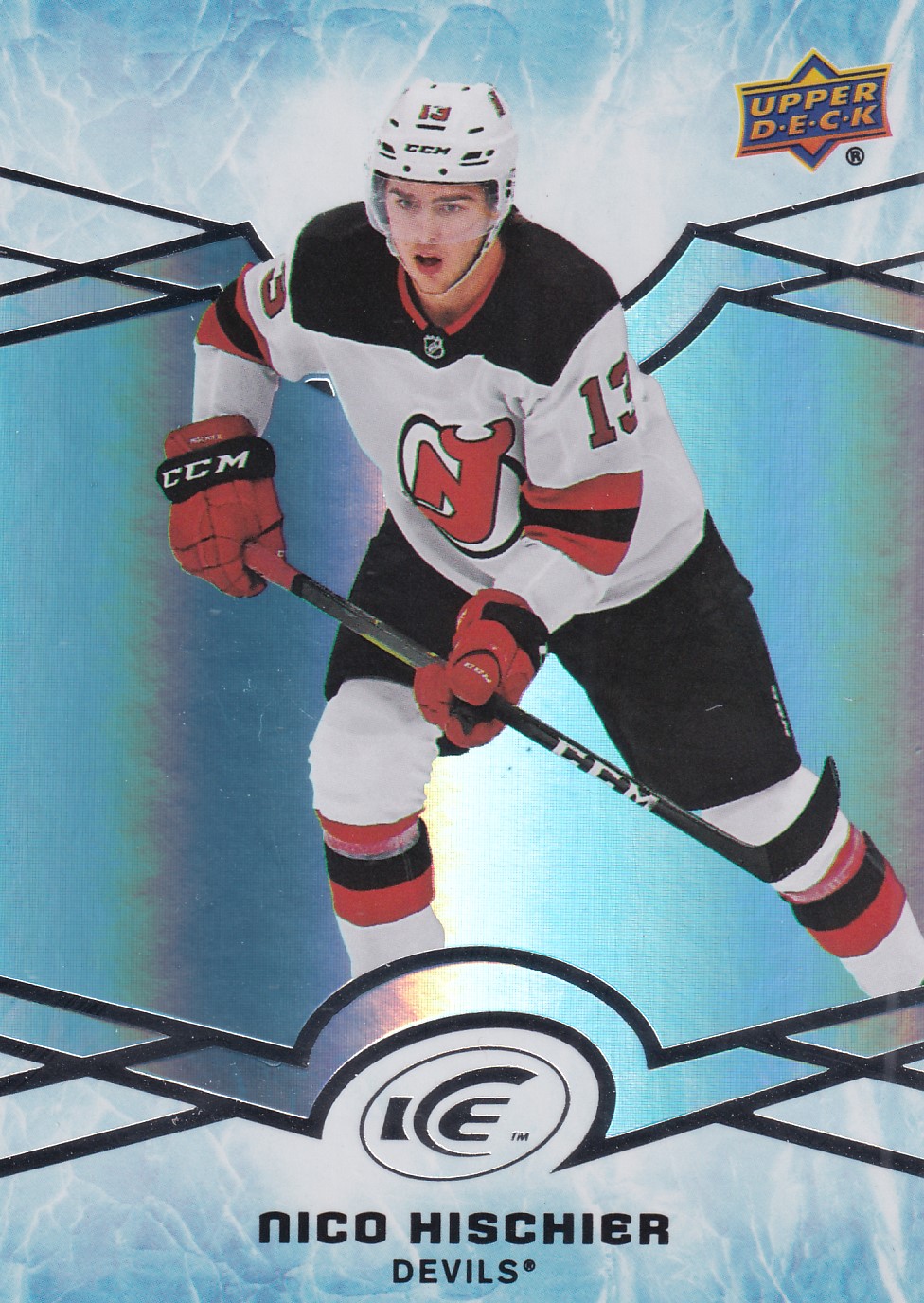 Nico Hischier - 2018/19 UD Ice Hockey - #22