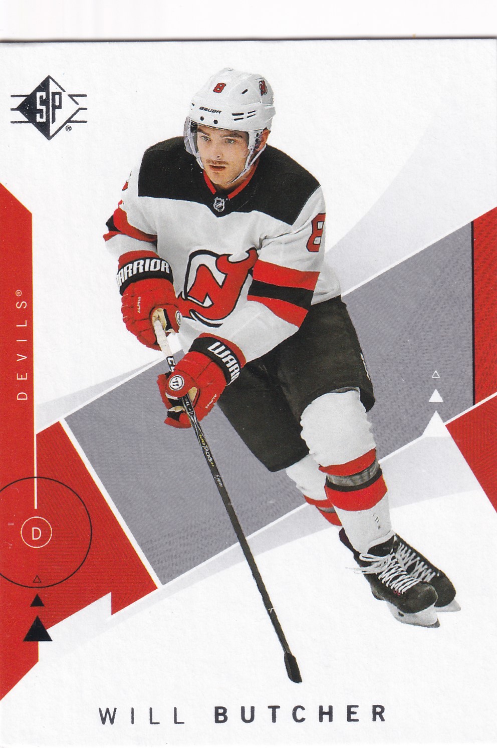 Will Butcher - 2018/19 SP Authentic Hockey - #48