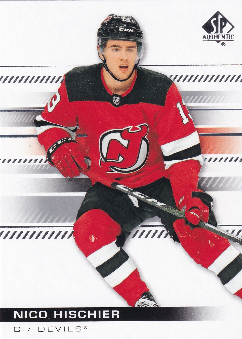 Nico Hischier - 2019/20 SP Authentic Hockey - #28