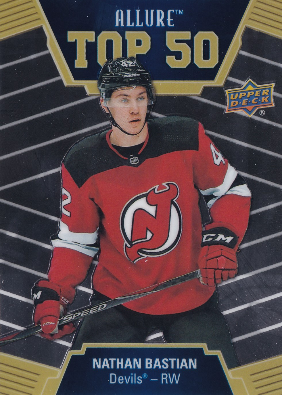 Nathan Bastian - 2019/20 Allure Hockey - Top 50 - #T50-16