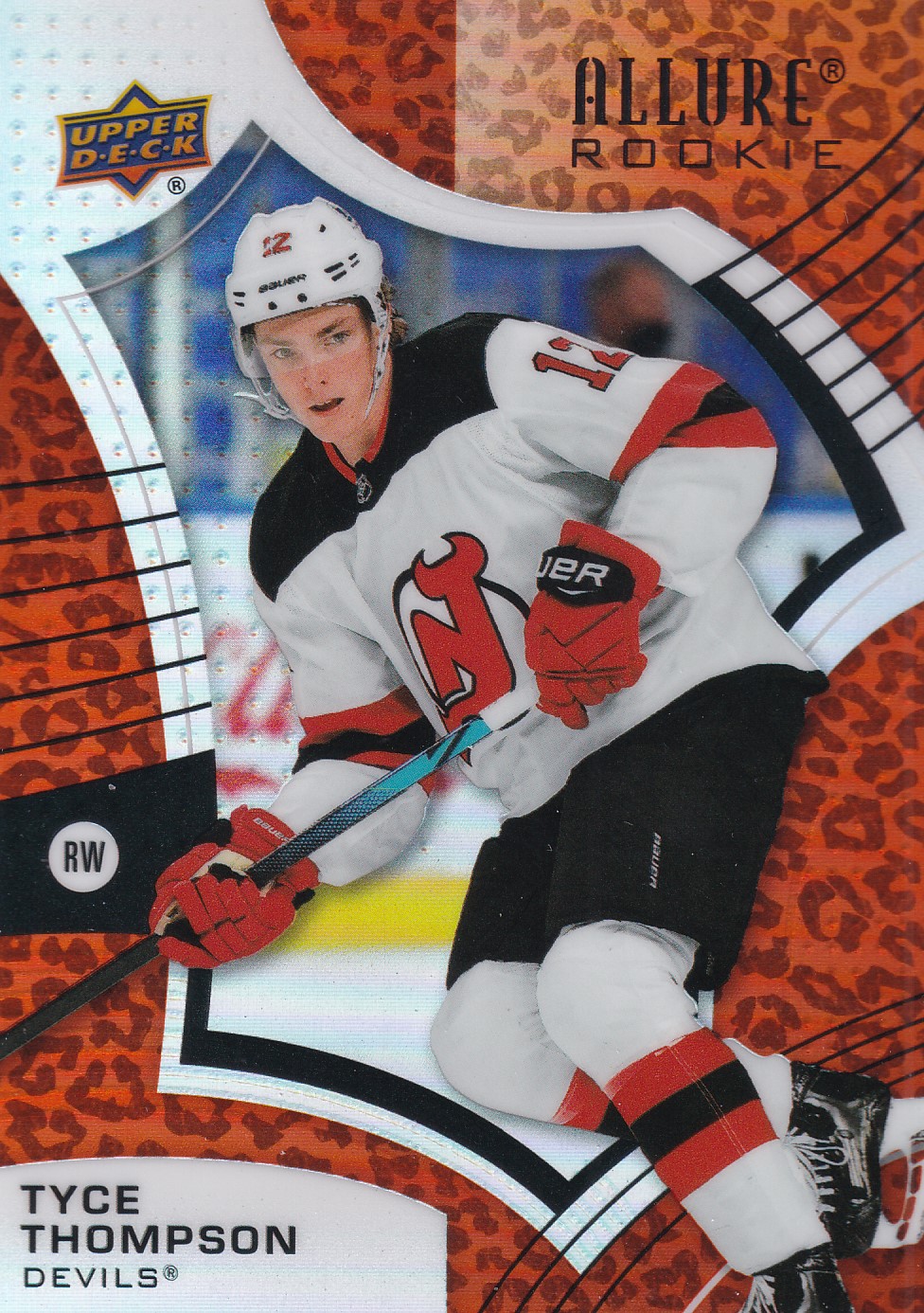 Tyce Thompson - 2021/22 UD Allure Hockey - Leopard - #129