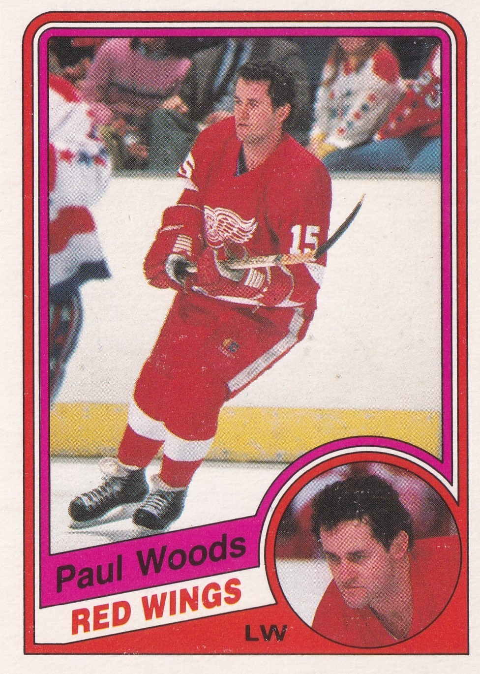 Paul Woods - 1984/85 O-Pee-Chee Hockey - #66