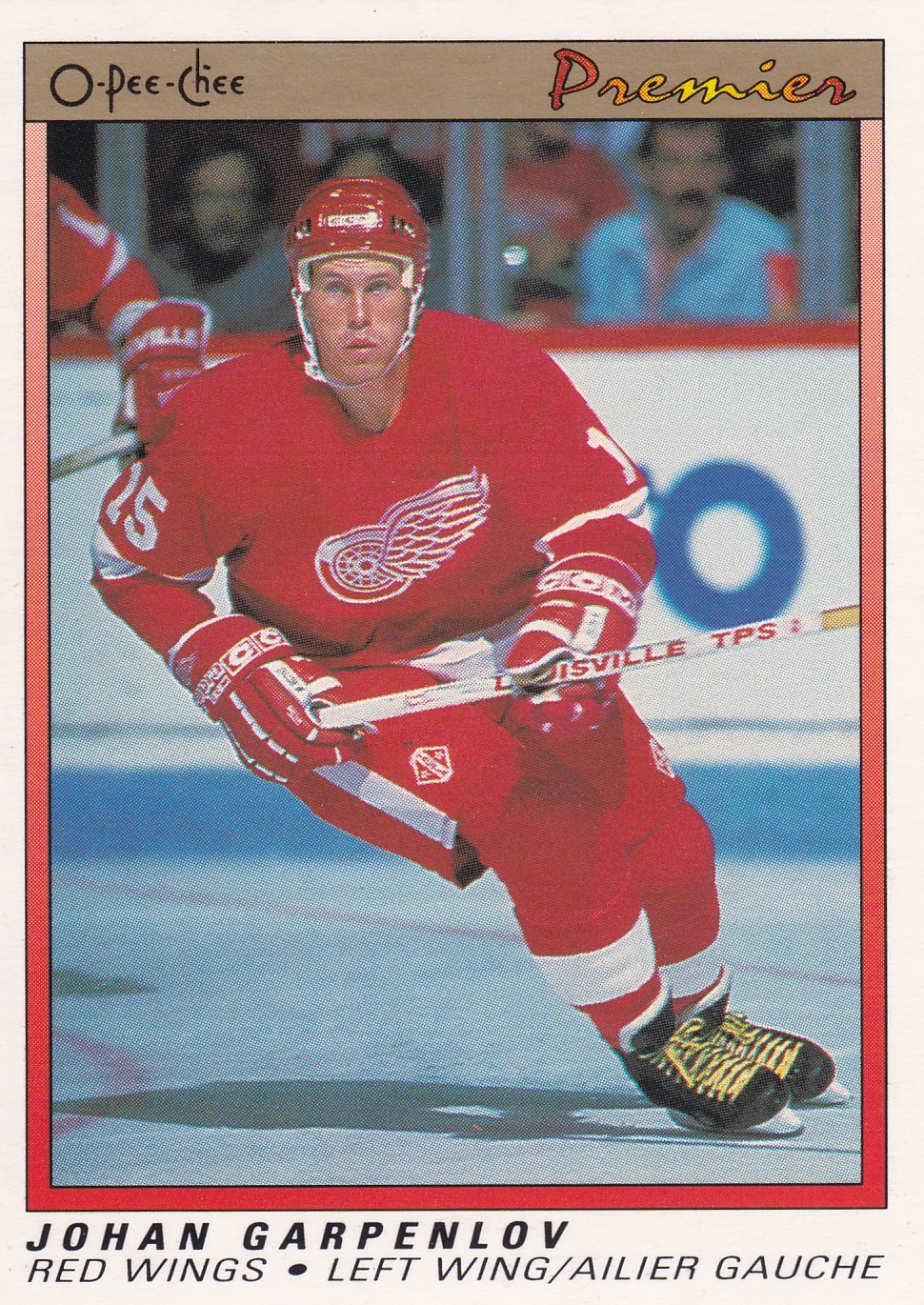 Johan Garpenlov - 1990/91 OPC Premier - #35