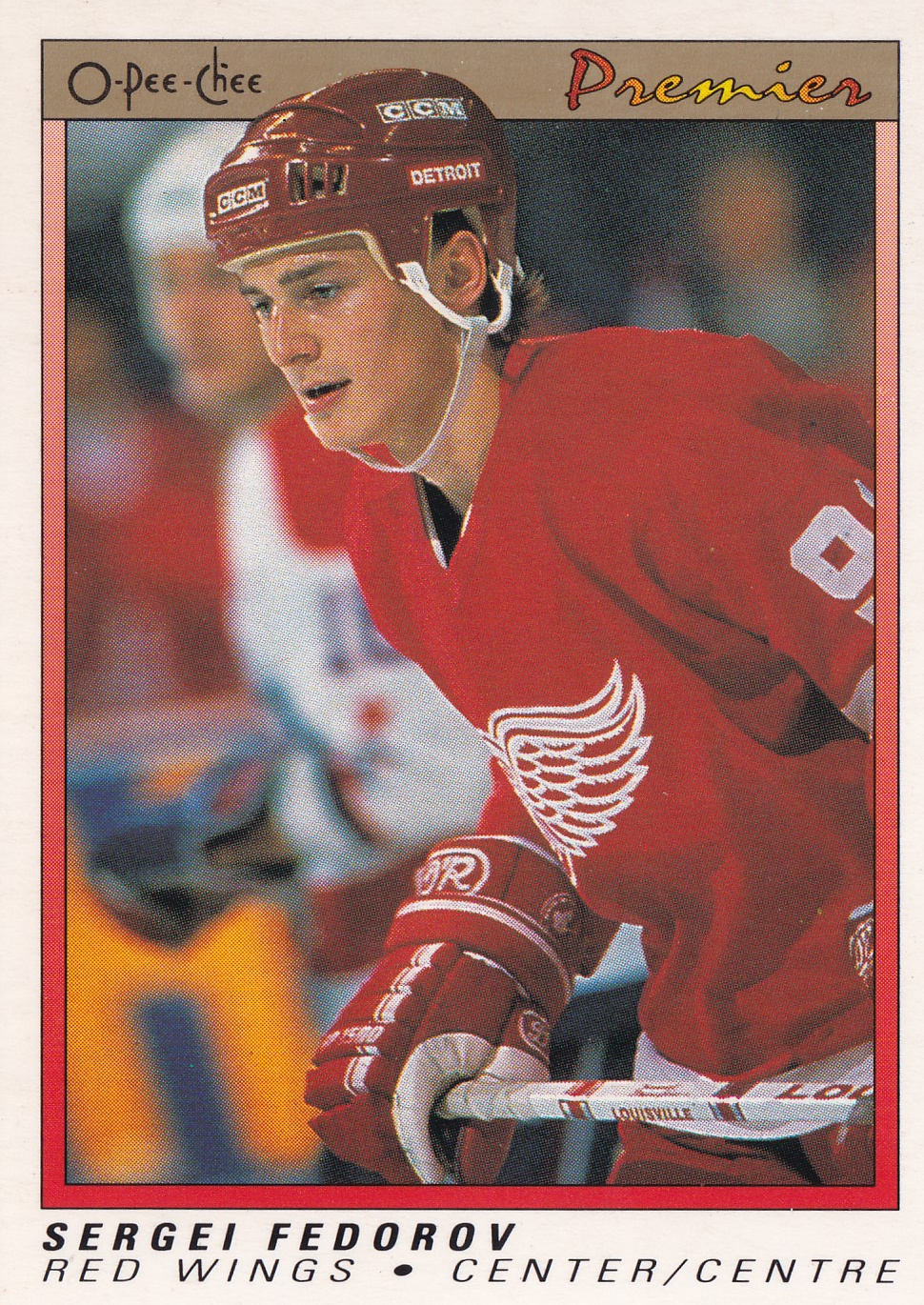 Sergei Fedorov - 1990/91 OPC Premier - #30