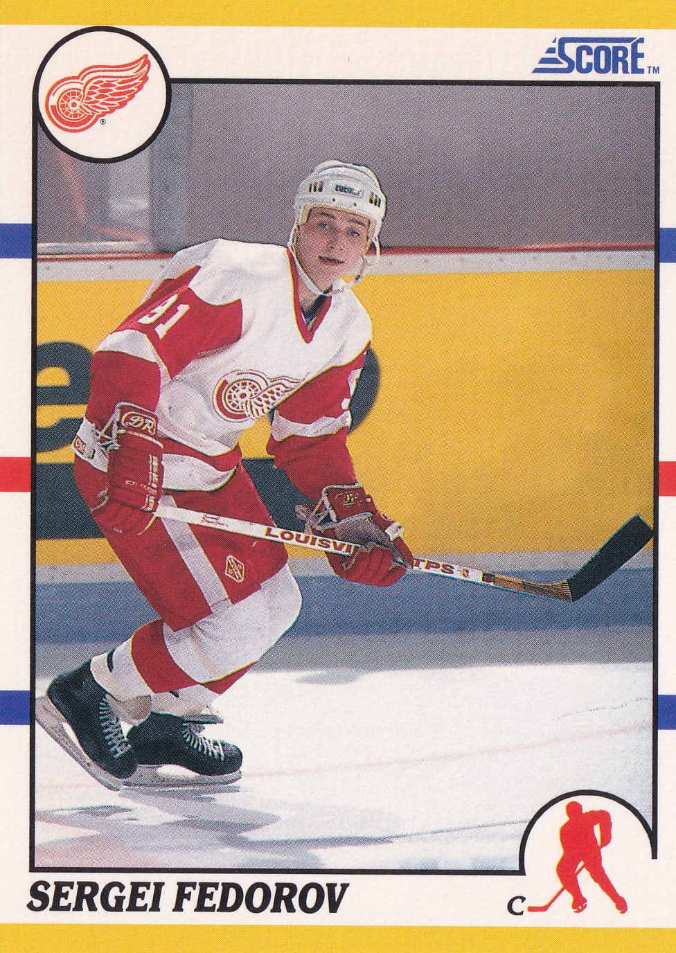 Sergei Fedorov - 1990/91 Score - Rookie and Traded - #20T