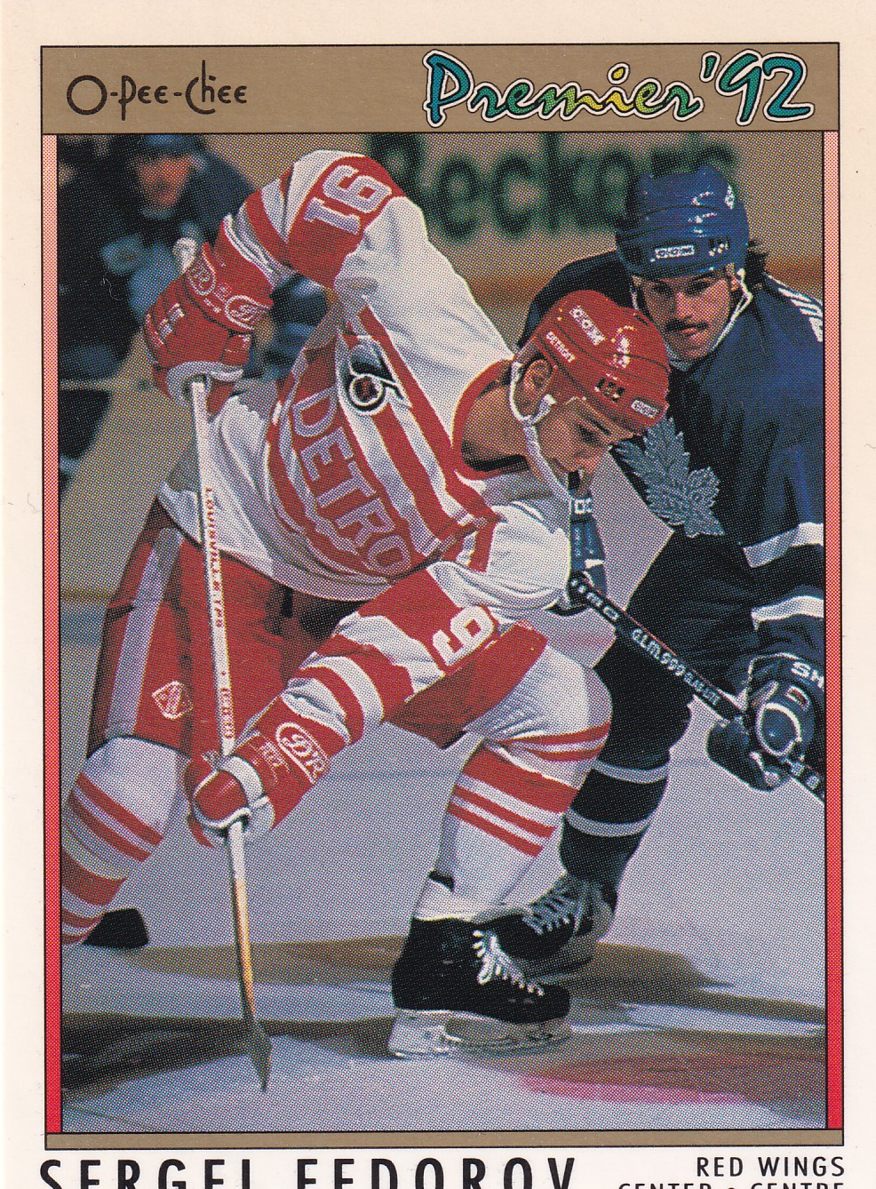 Sergei Fedorov - 1991/92 OPC Premier - #68