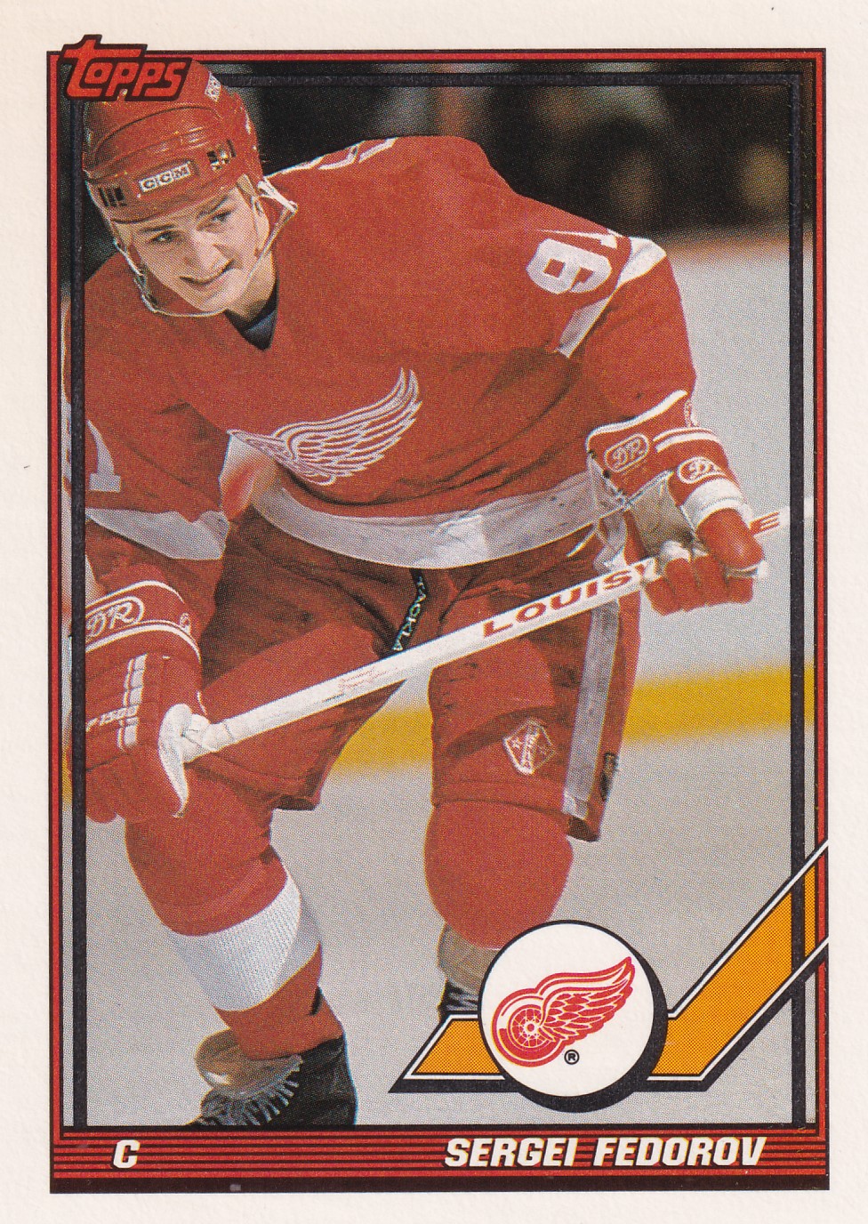 Sergei Fedorov - 1991/92 Topps Hockey - #401
