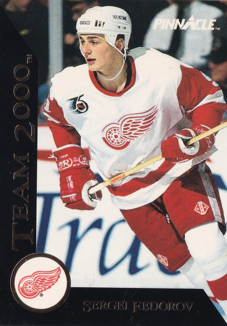 Sergei Fedorov - 1992/93 Pinnacle - Team 2000 - #30 of 30