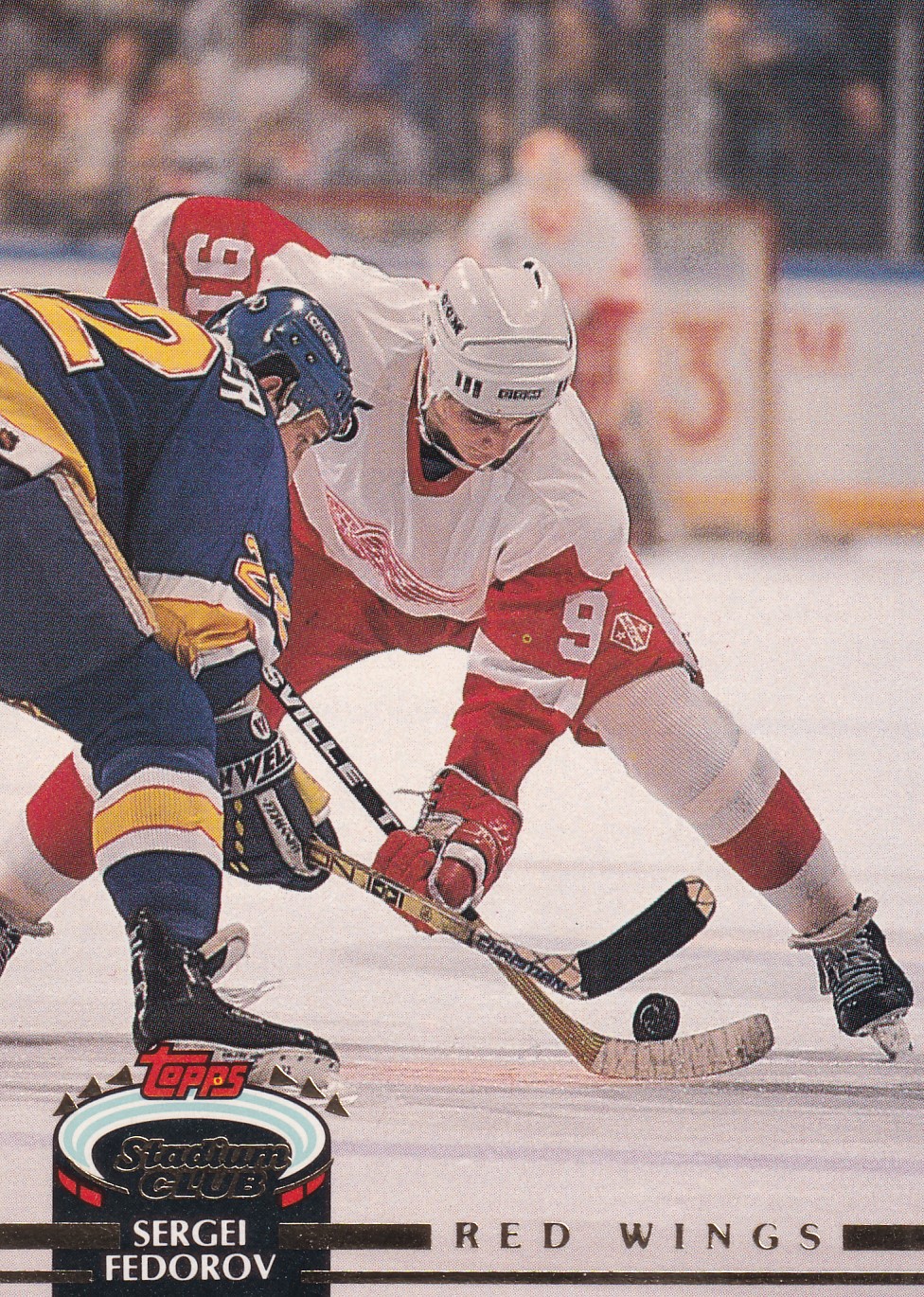 Sergei Fedorov - 1992/93 Topps Stadium Club - Rookie - #300
