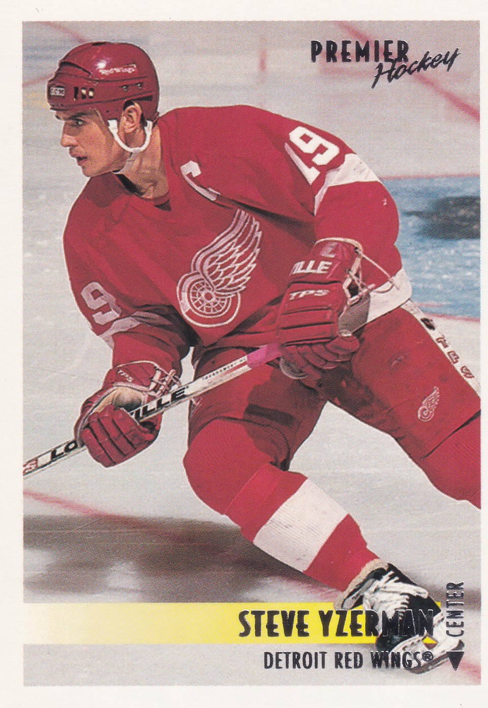 Steve Yzerman - 1994/95 Topps Premier Series I. Hockey - #235