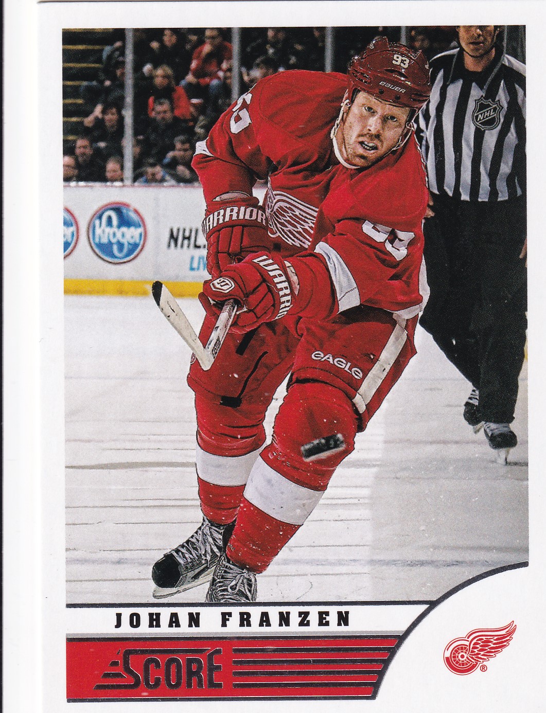 Johan Franzen - 2013/14 Panini Score Hockey - #167